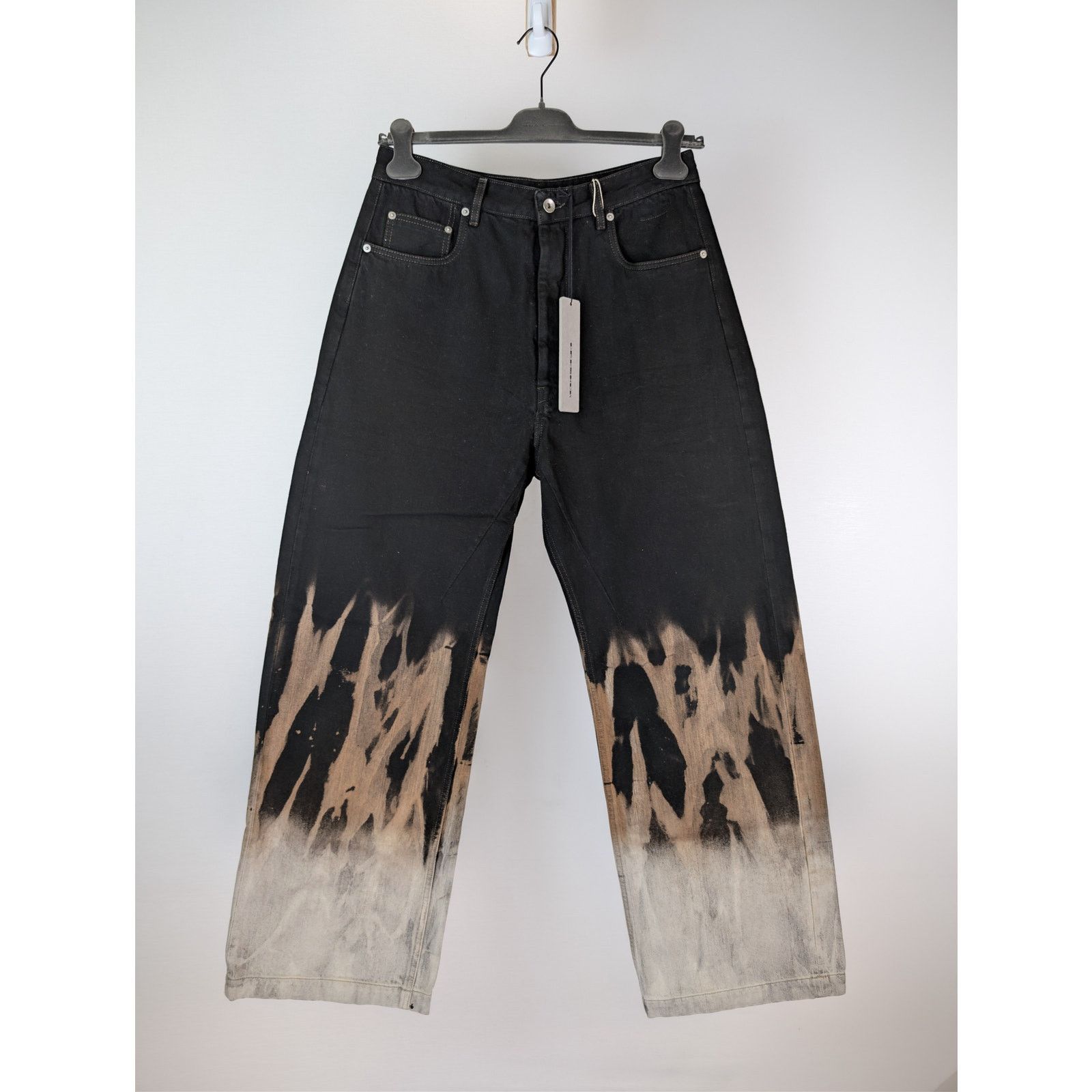 Rick Owens Drkshdw o1rshd1 Geth Jeans in Black/Terra Size US 31 - 9 Thumbnail
