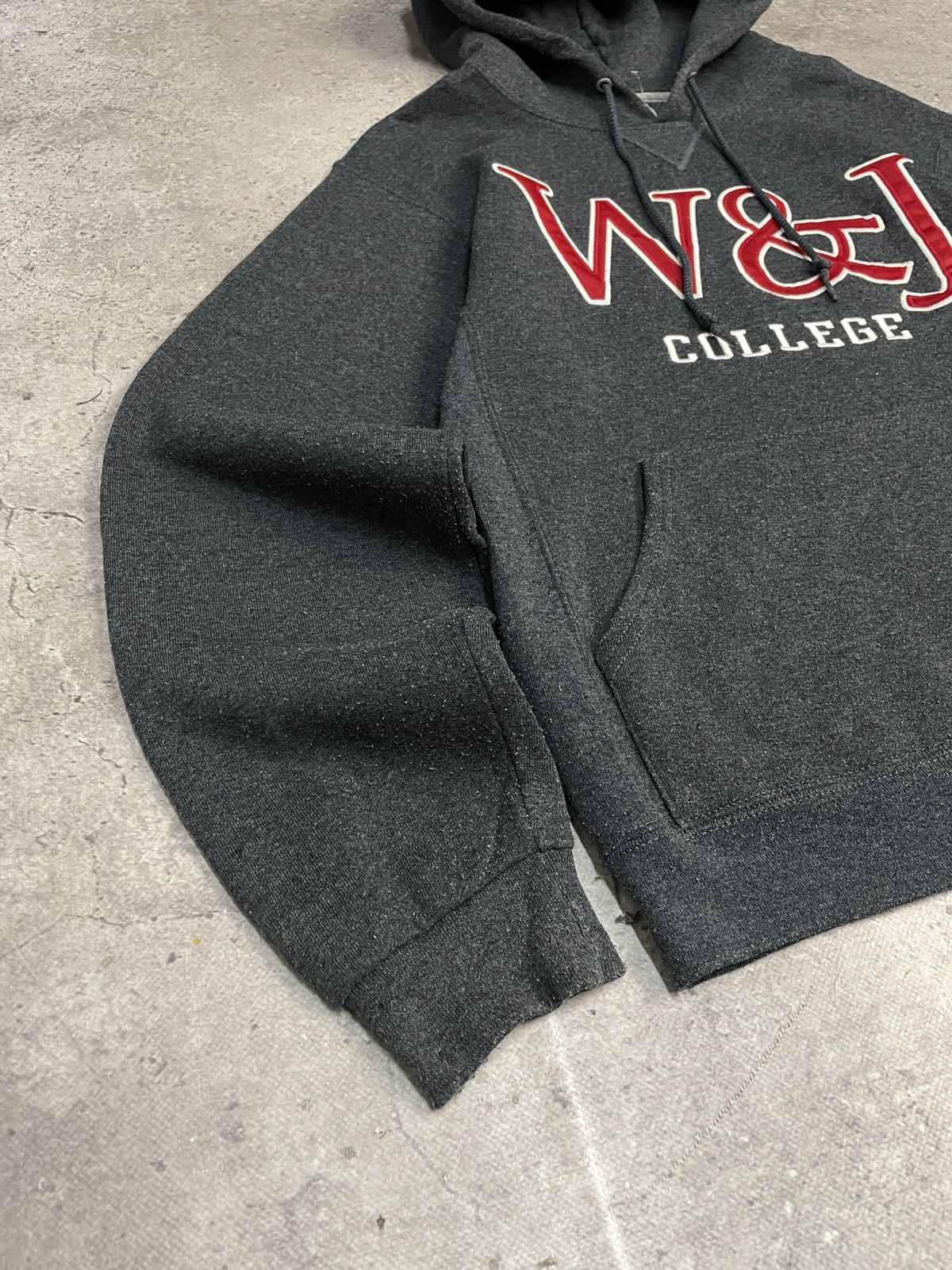 Russell Athletic Vintage 00s W&J College Russel Atlantic Boxy Fit Hoodie Size US M / EU 48-50 / 2 - 5 Thumbnail