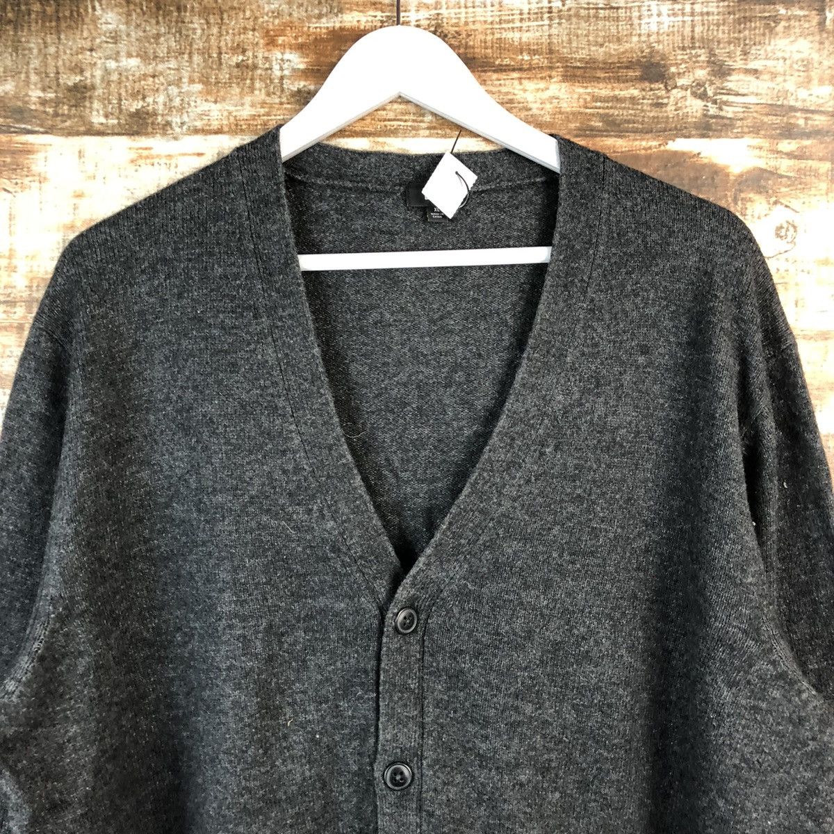 Uniqlo Uniqlo japan vintage Black Cardigan Knitwear #A2506 Size US XL / EU 56 / 4 - 4 Thumbnail