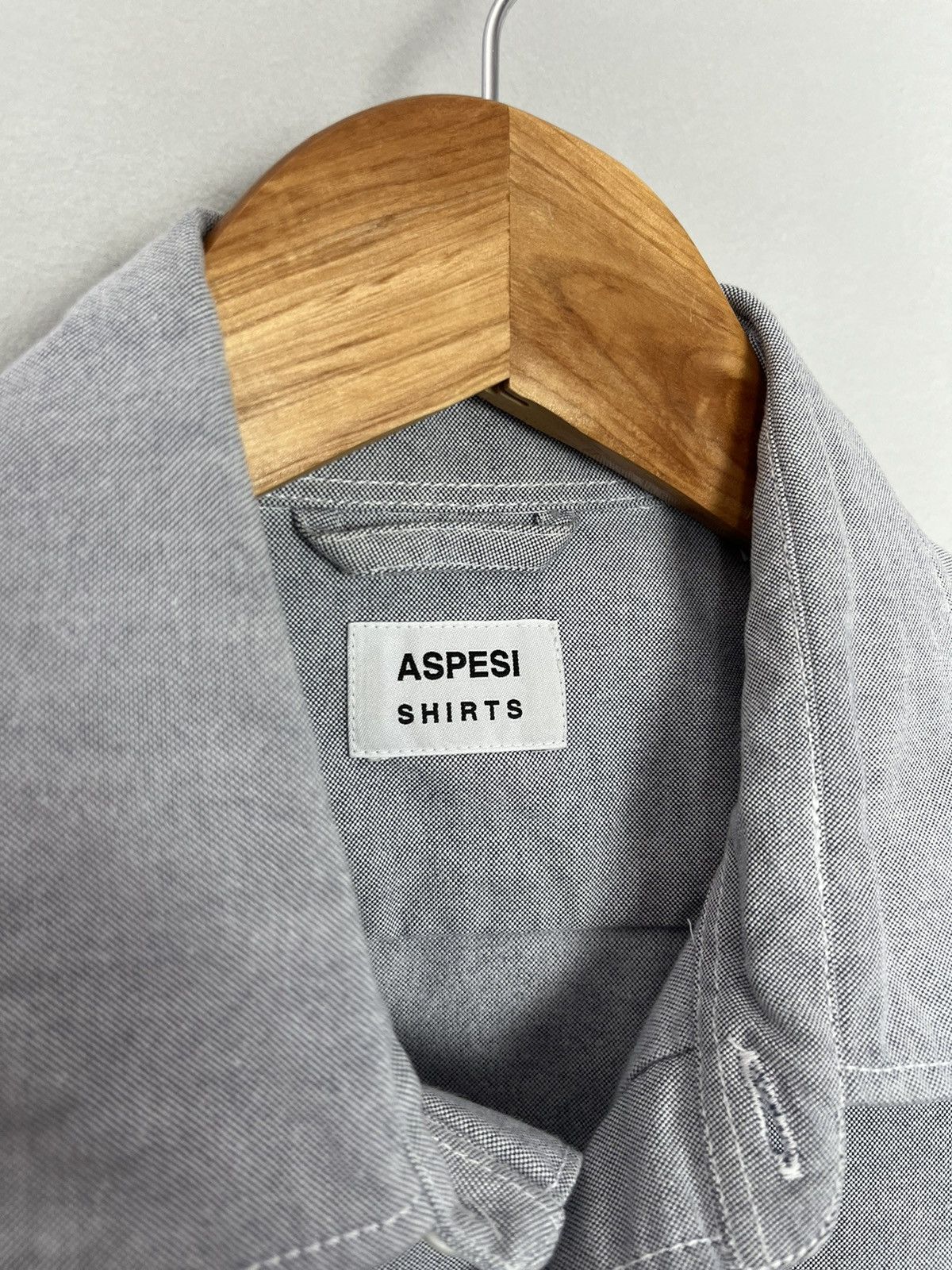 Aspesi ASPESI Cotton Basic Shirt Made in Bosnia Size US L / EU 52-54 / 3 - 6 Thumbnail