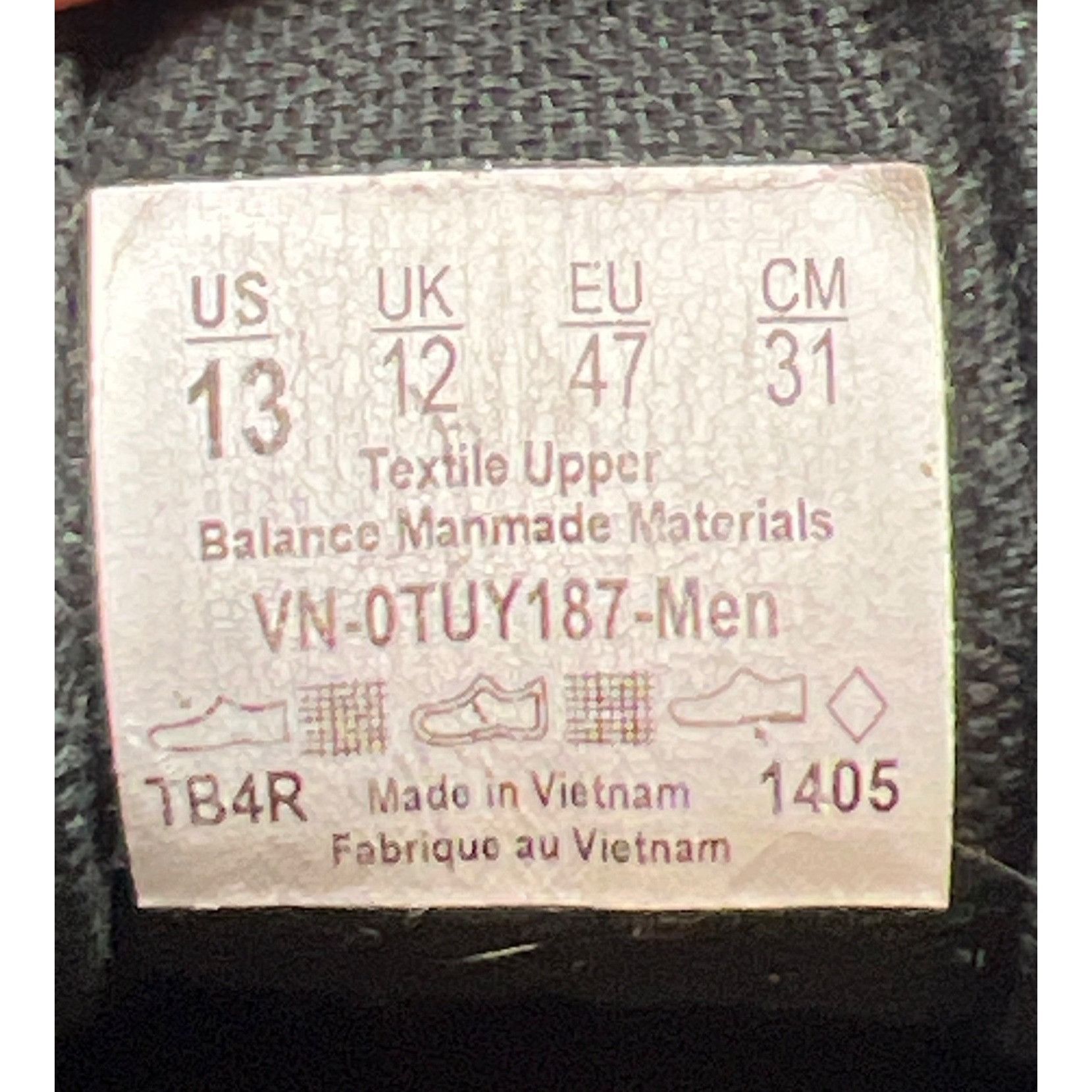 Vans Vans Mens Atwood Black Canvas Sneakers Shoes Lace Up Size 13 Size US 13 / EU 46 - 6 Thumbnail