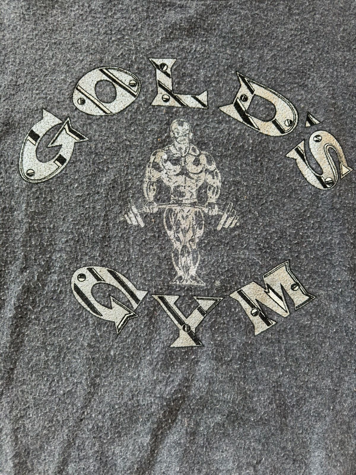Vintage *RARE* VINTAGE 80s GOLD’S GYM CREWNECK SWEATER BODYBUILDING Size US L / EU 52-54 / 3 - 2 Thumbnail