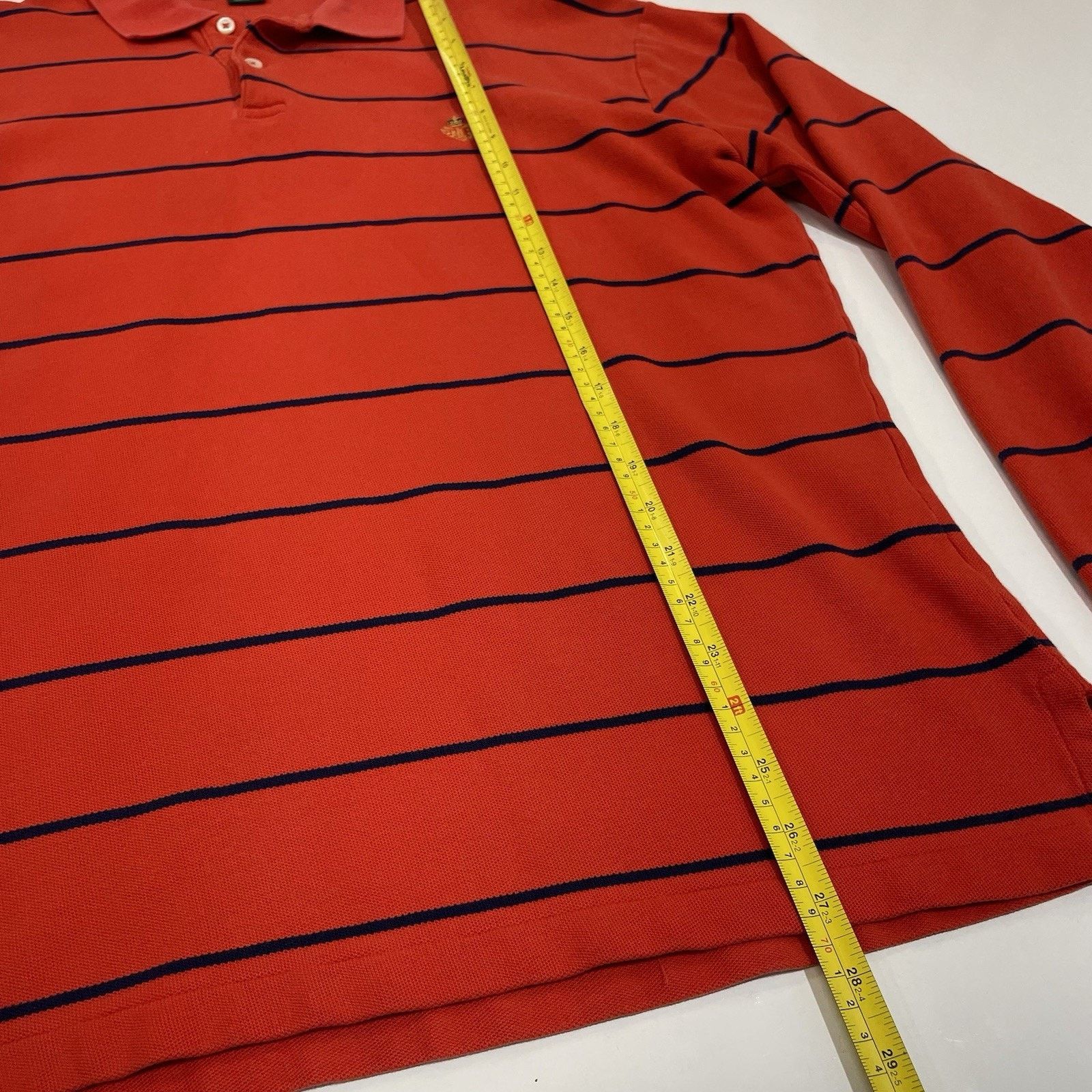 Ralph Lauren 1990’s VTG Polo Ralph Lauren Rugby Style Striped Polo Shirt Size US L / EU 52-54 / 3 - 4 Thumbnail