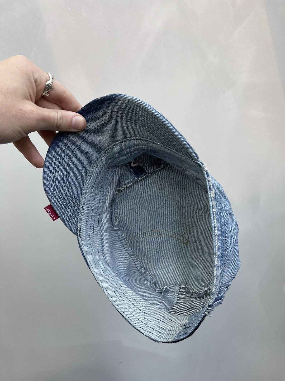 Levi's VINTAGE REWORKED PATCHWORK JUNYA WATANABE STYLE CAP HAT Size ONE SIZE - 8 Thumbnail
