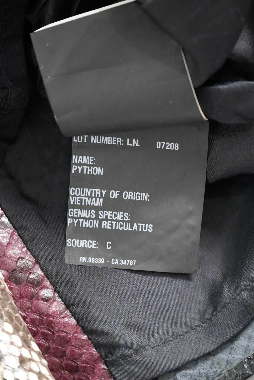 Prada Prada Python Skirt Size 28" / US 6 / IT 42 - 9 Thumbnail