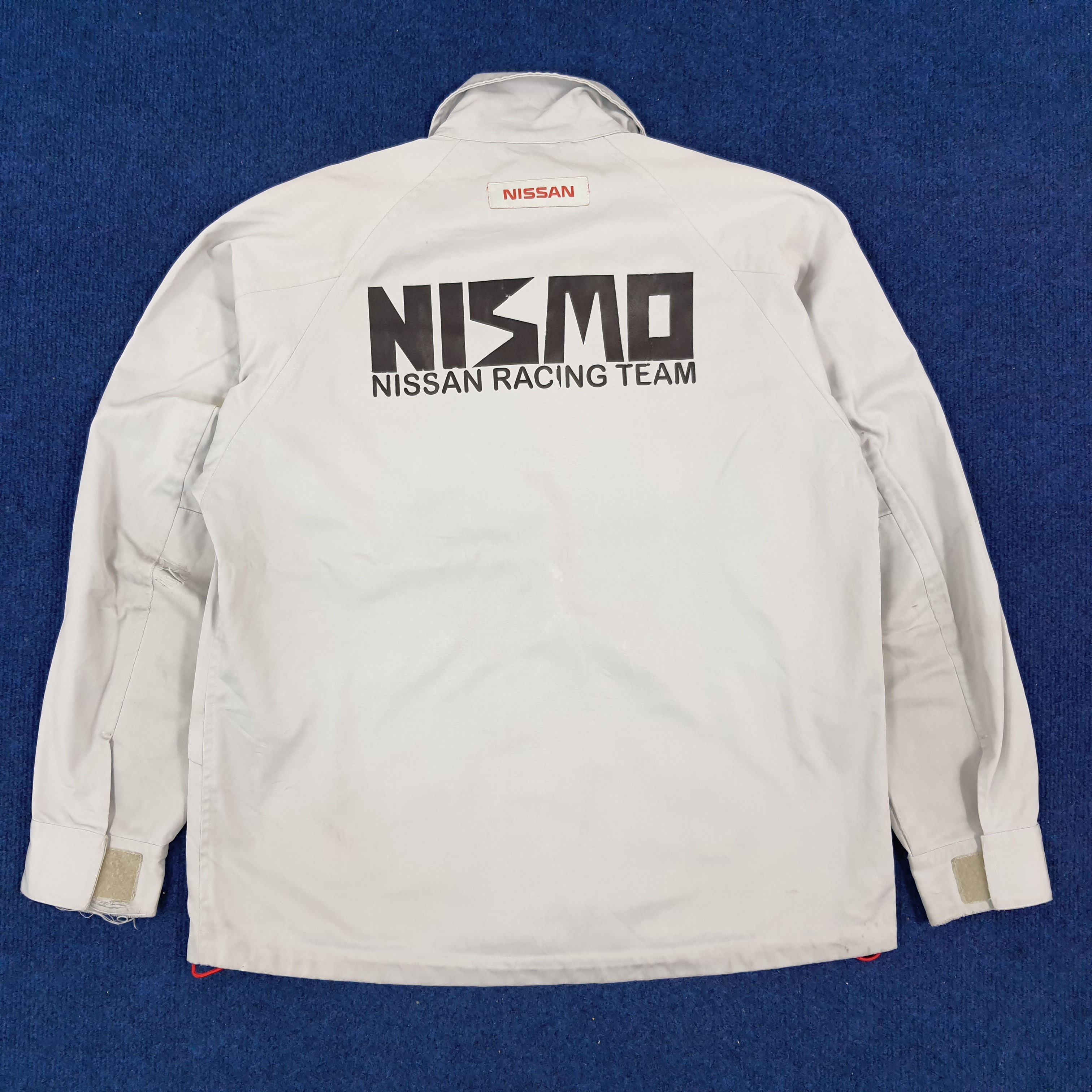 Japanese Brand × Vintage Vintage NISMO Nissan Racing Team Japan Motorsports Jacket Size US M / EU 48-50 / 2 - 1 Thumbnail