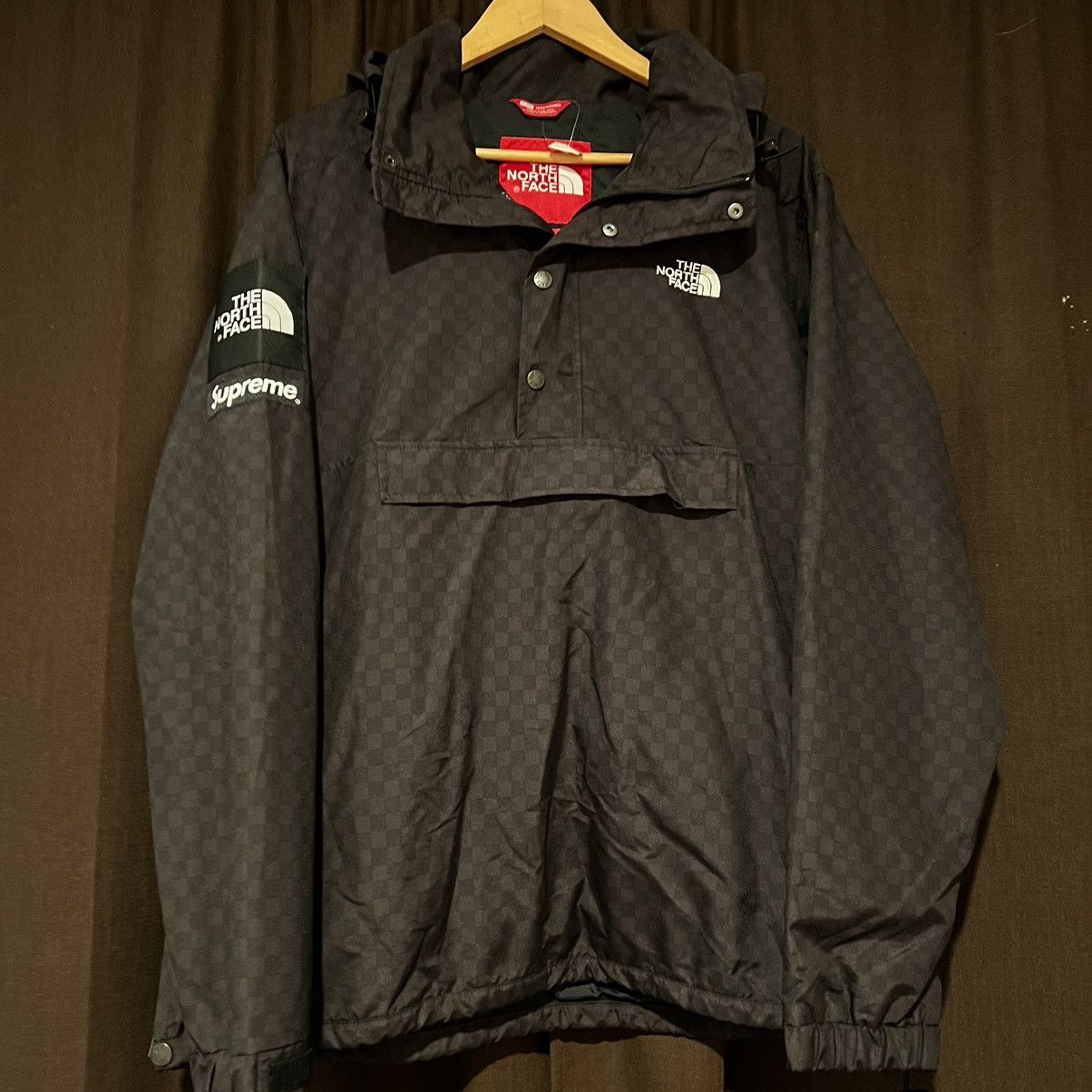 Supreme × The North Face Supreme x The North Face 2011 Checkered Pullover Jacket Size US XL / EU 56 / 4 - 6 Thumbnail