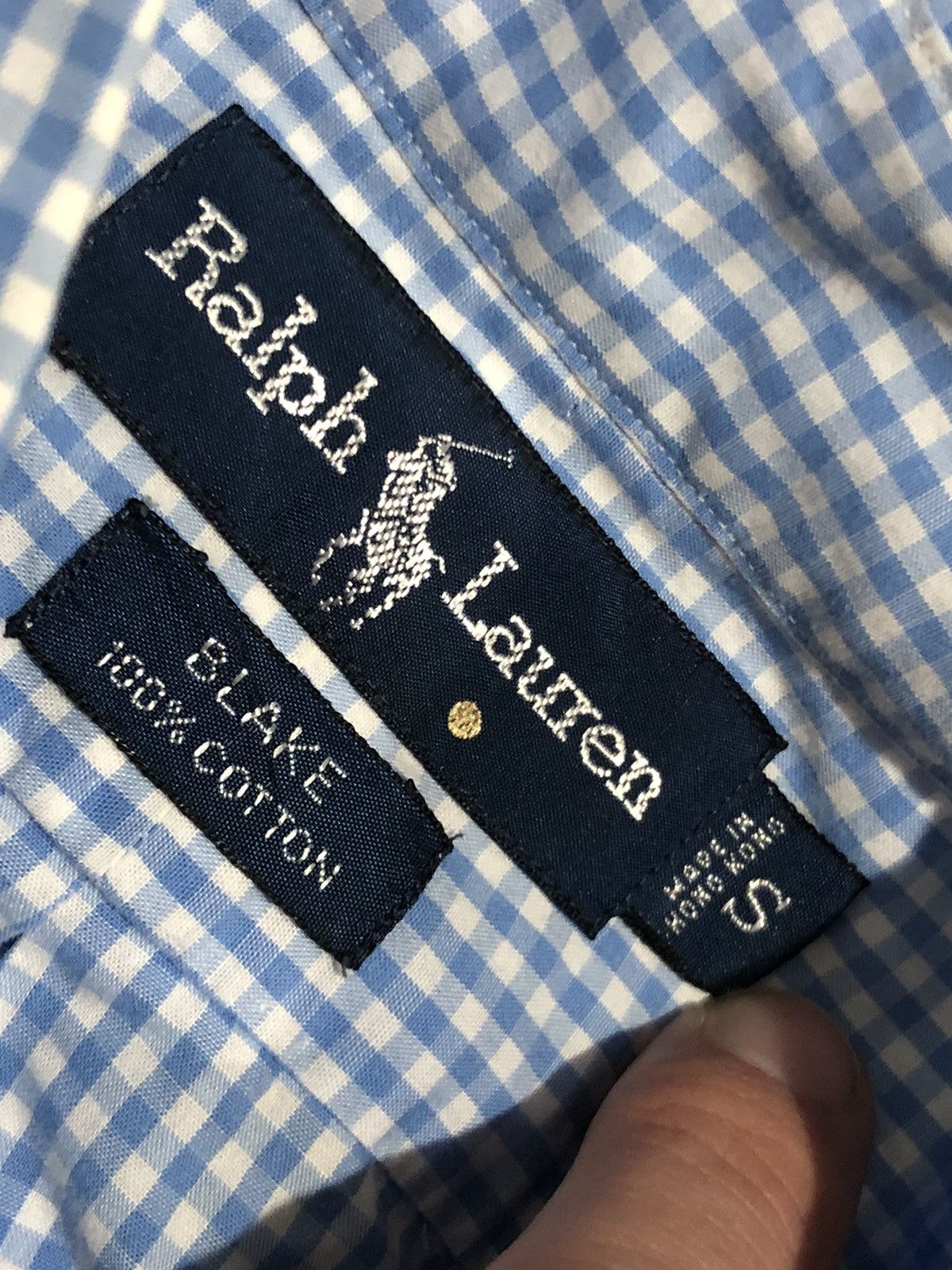 Polo Ralph Lauren × Vintage Vtg 90s Polo Ralph Lauren Blake Button Down Size US S / EU 44-46 / 1 - 6 Thumbnail