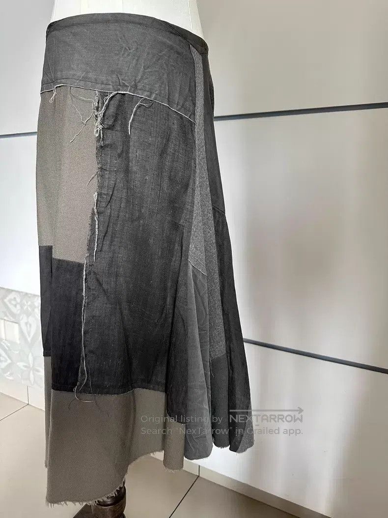 Junya Watanabe Junya Watanabe Size S Patchwork Skirt Size 22" - 6 Thumbnail