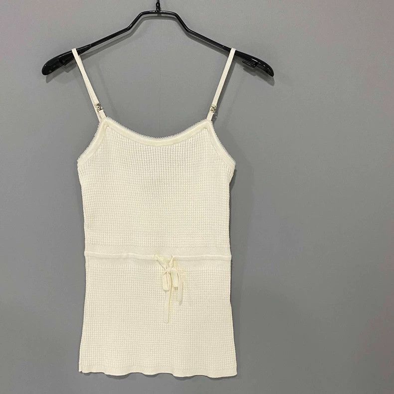 Chanel Chanel 24a knitted suspenders dress 2504-Nextarrow Size XS / US 0-2 / IT 36-38 - 2 Thumbnail