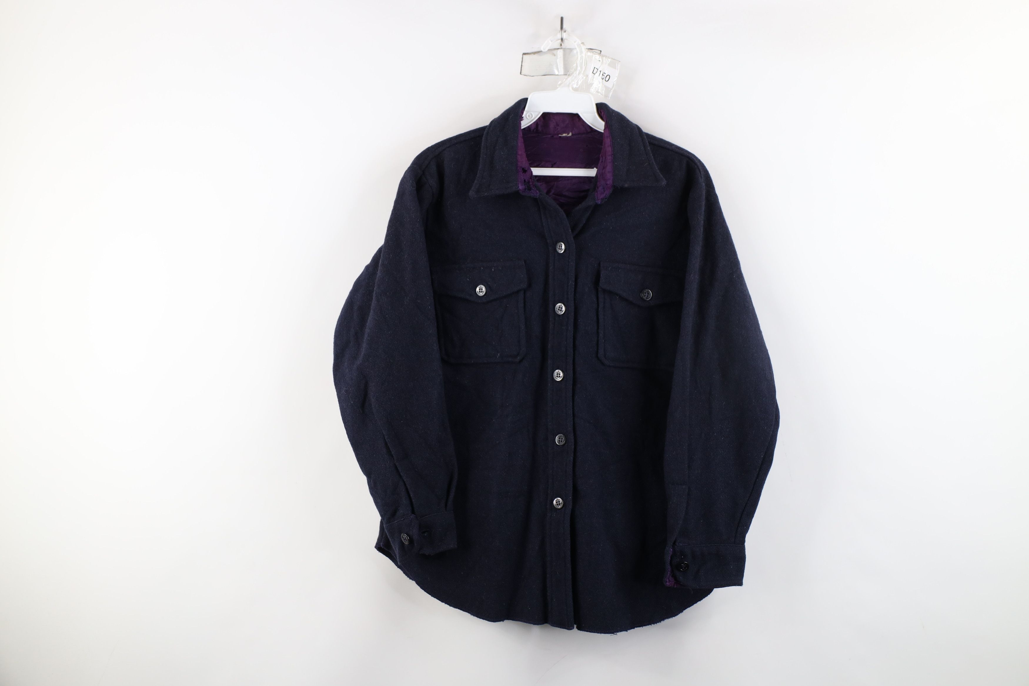 Vintage Vintage 50s 60 Streetwear CPO Button Shirt Jacket Jac USA Size S / US 4 / IT 40 - 1 Thumbnail