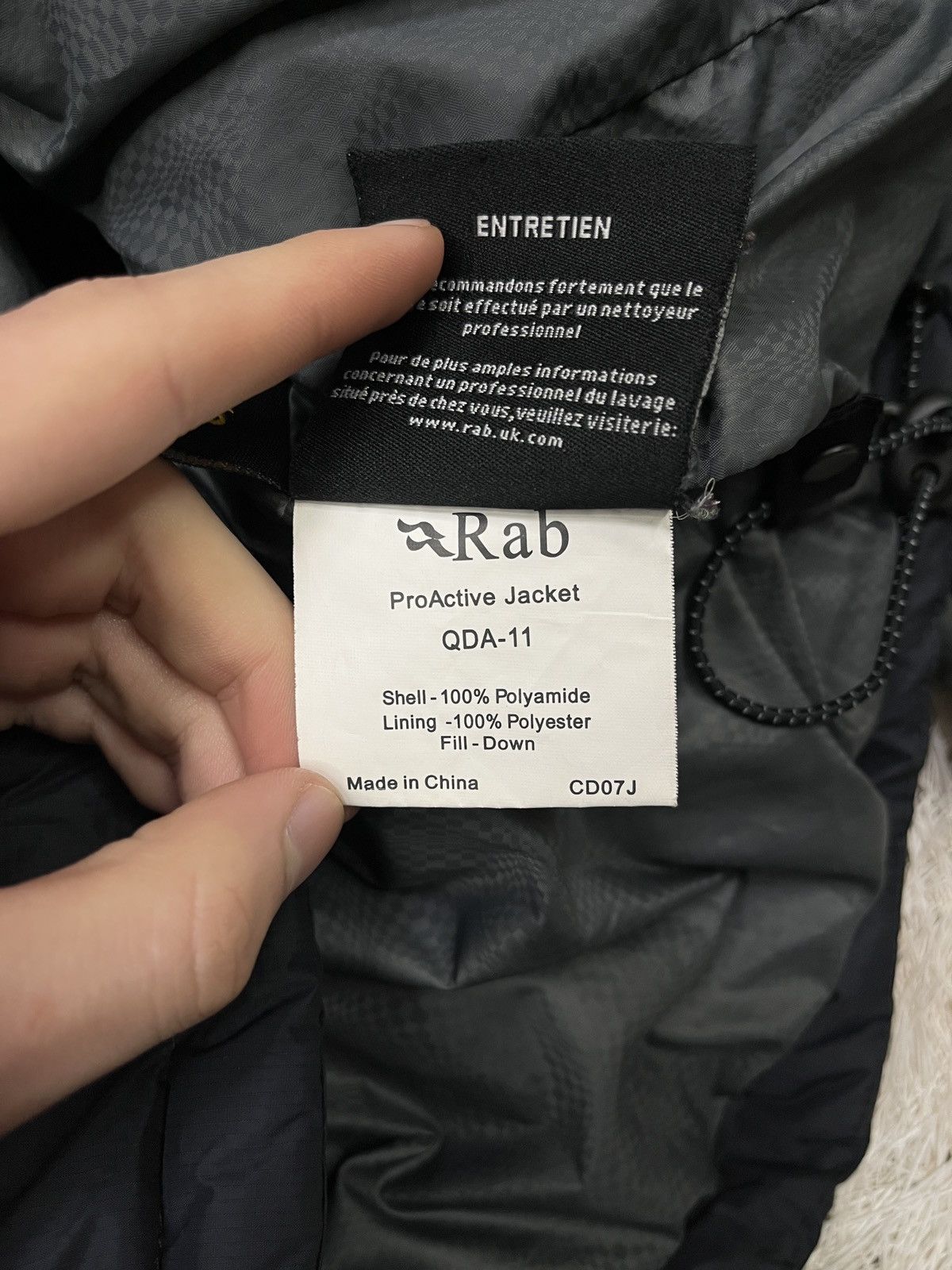Rab Vintage RAB active ProActive Jacket Goose Down puffer Nylon Size US L / EU 52-54 / 3 - 5 Thumbnail