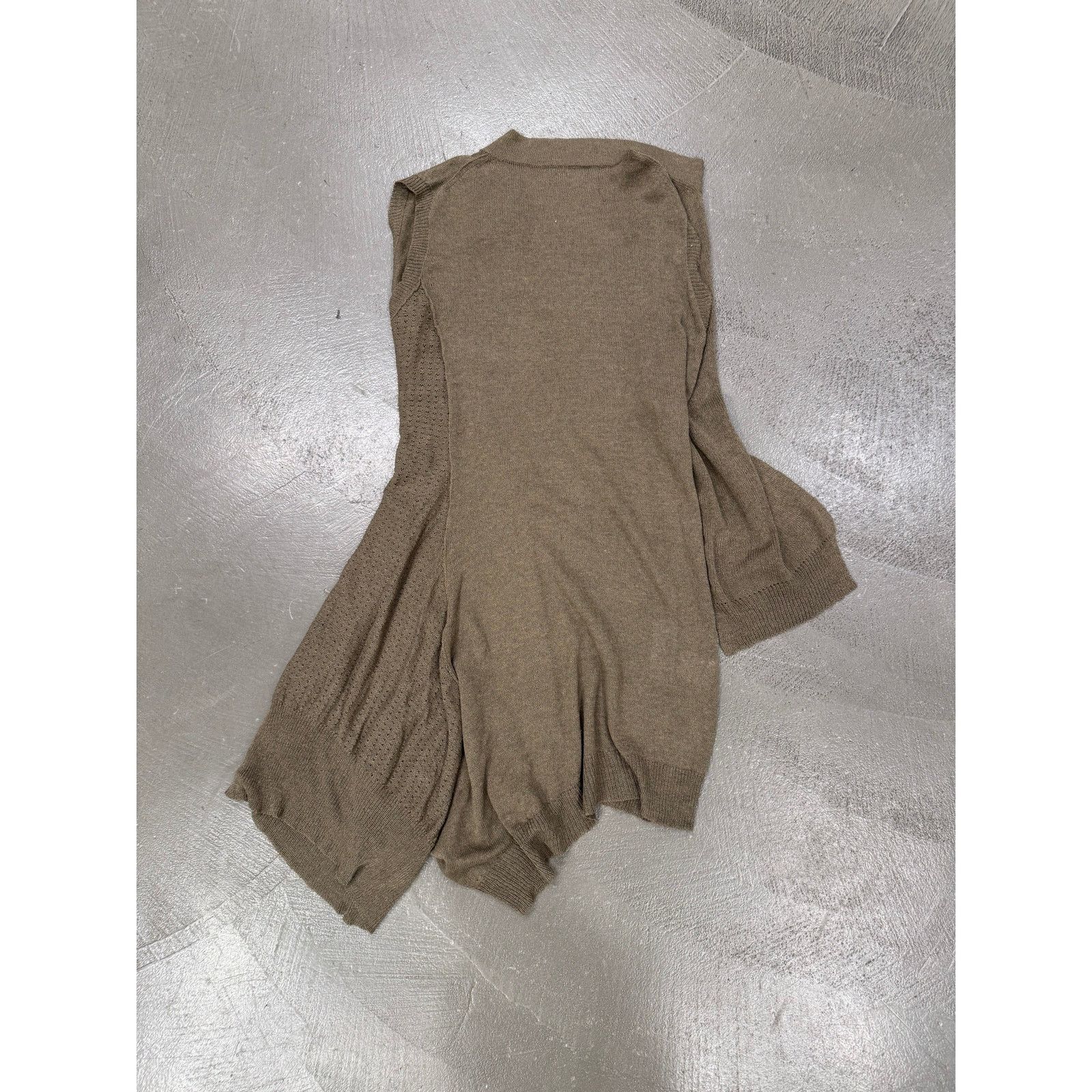 Yohji Yamamoto 2000s Yohji Yamamoto sample asymmetrical long top Size M / US 6-8 / IT 42-44 - 4 Thumbnail