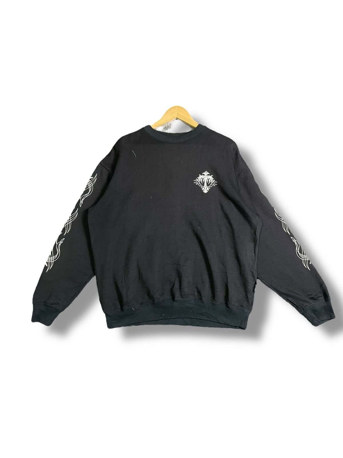 If Six Was Nine × Japanese Brand × Le Grande Bleu (L.G.B.) The Flow of The Flame Sweatshirt (38) Size US L / EU 52-54 / 3 - 1 Thumbnail