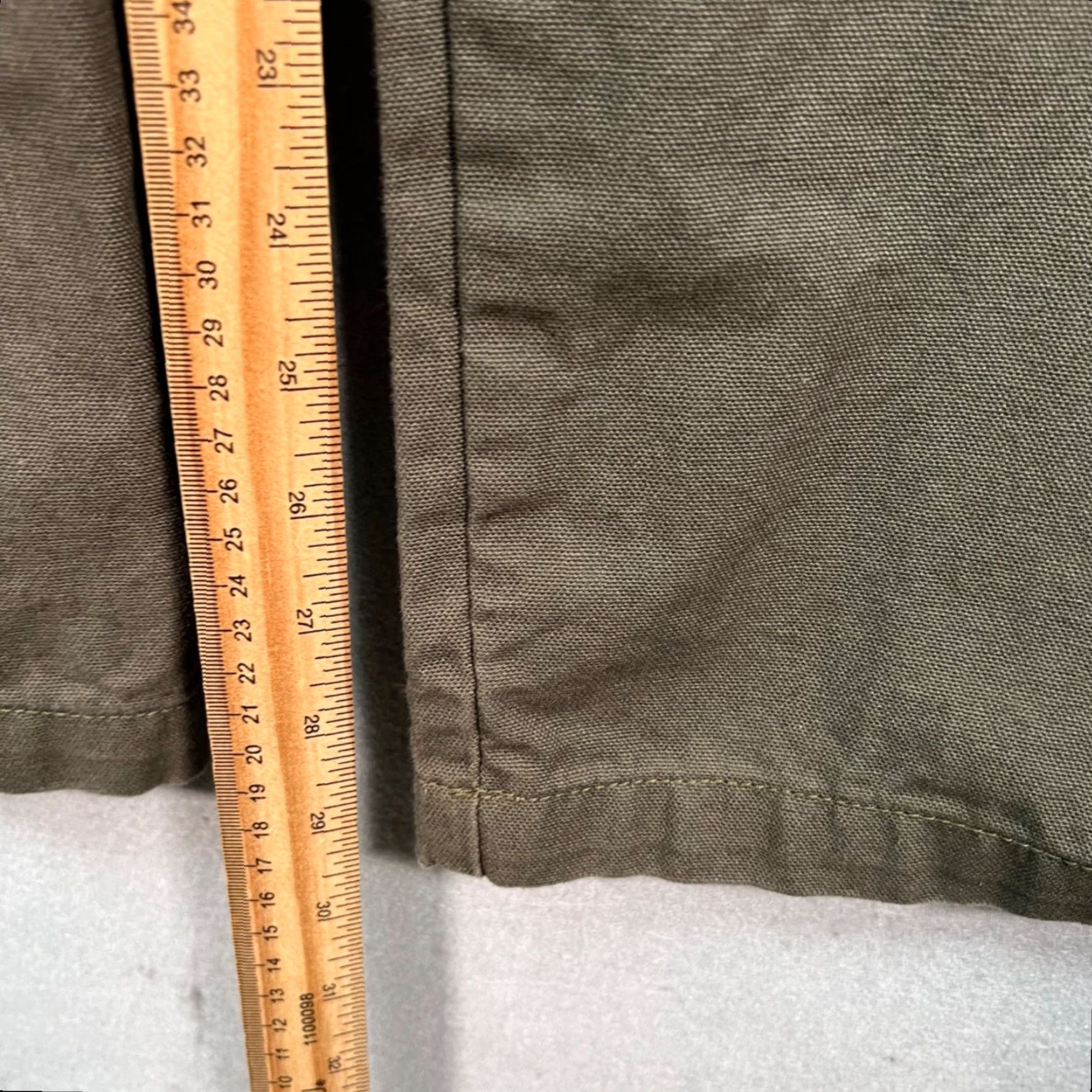 Freshjive Freshjive Mens 34 Olive Green Avenues Chino Pants Made In USA 100% Cotton Size US 34 / EU 50 - 7 Thumbnail