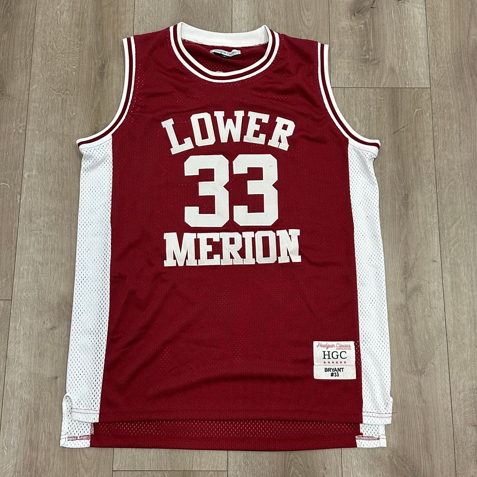 NBA Kobe Bryant Lower Merion High School maroon jersey size XL Size US XL / EU 56 / 4 - 1 Thumbnail