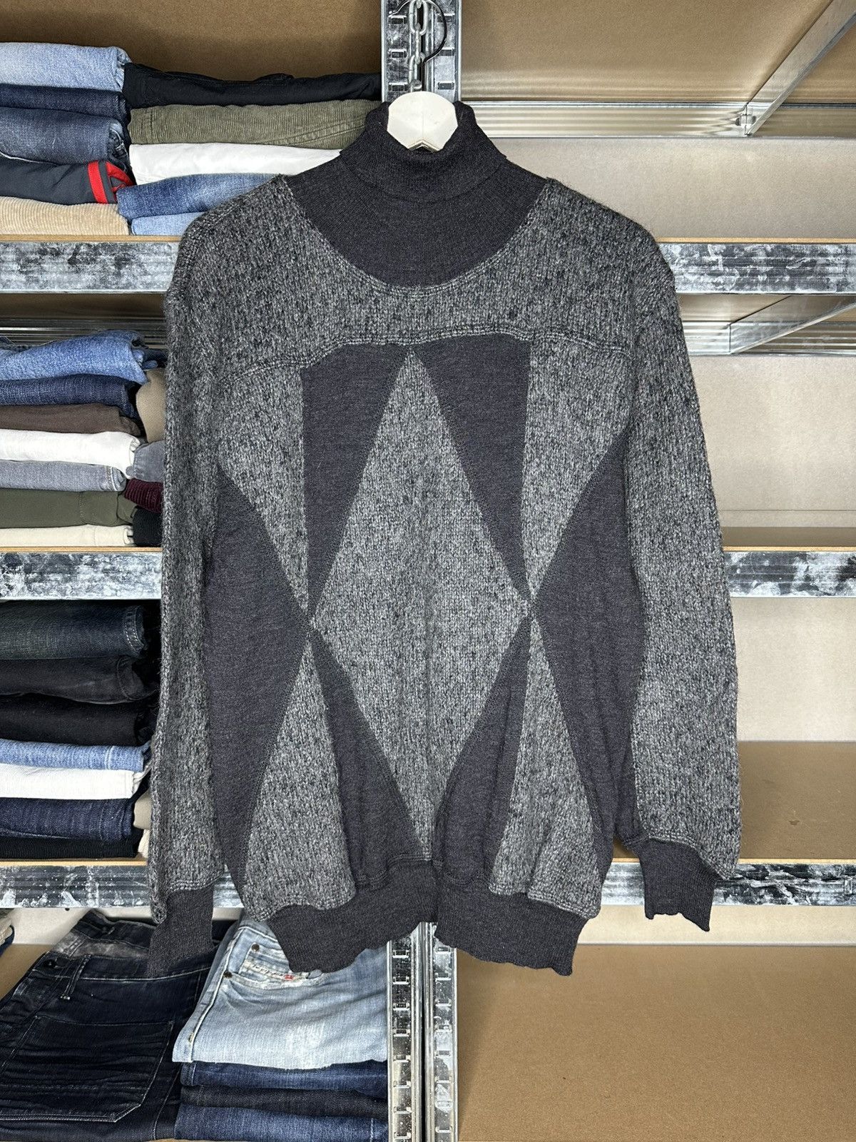 Other Umberto Ginocchetti Knit Wool Turtleneck Sweater Size 52 Size US L / EU 52-54 / 3 - 1 Thumbnail