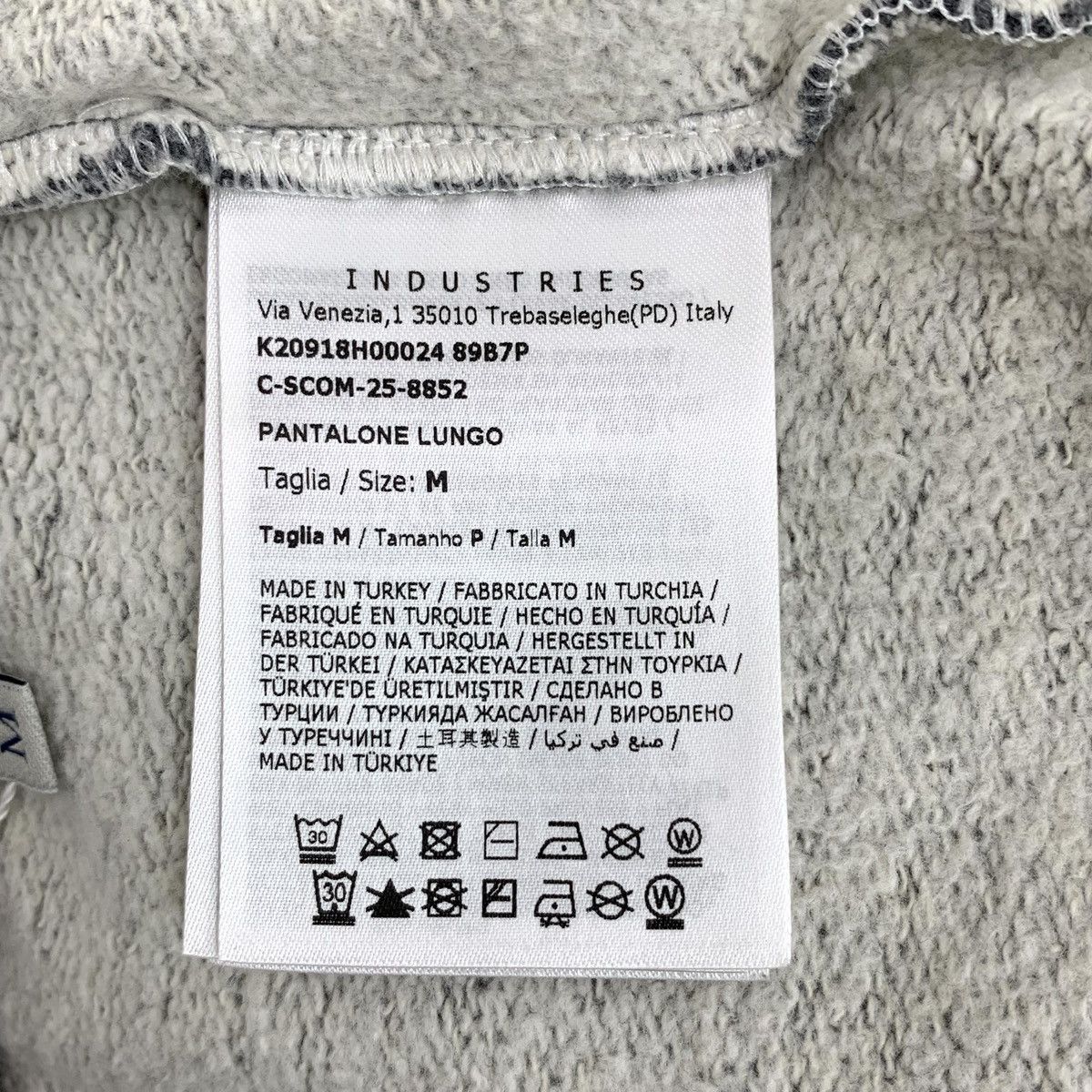 Moncler Moncler Pantalone Series Grey Logo Cotton Casual Pants K26WX Size US 34 / EU 50 - 9 Thumbnail