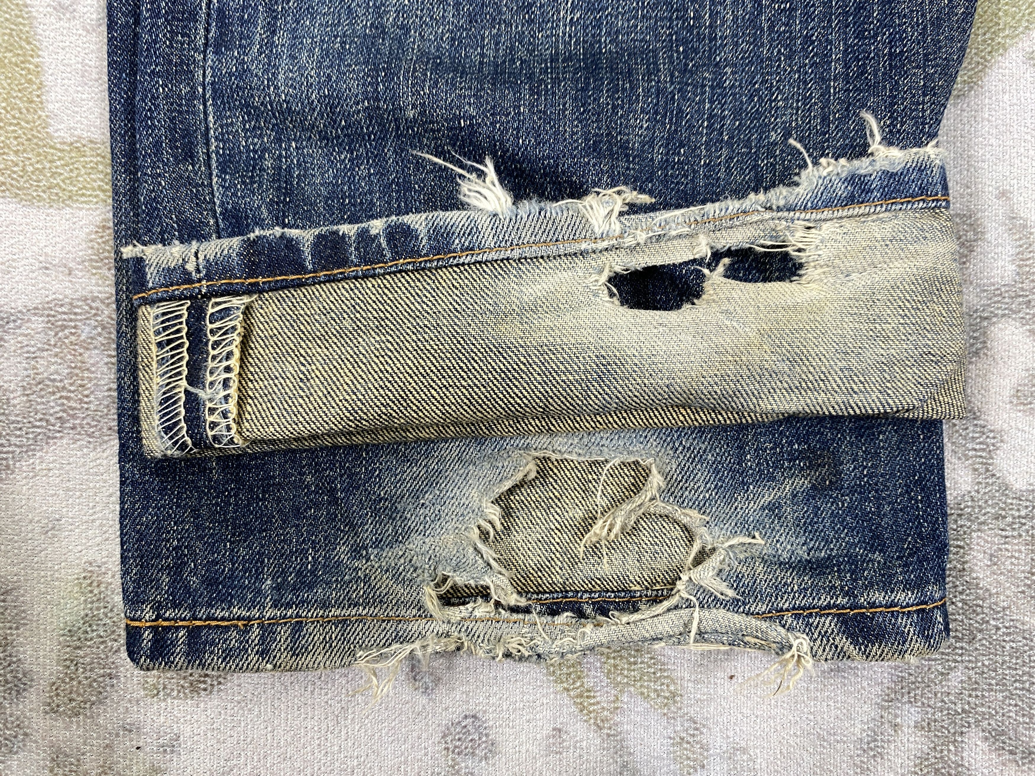 Levi's Earth Tone Vintage Levi's 522 Jeans 32x35.5 Denim -JN2036 Size US 32 / EU 48 - 12 Thumbnail