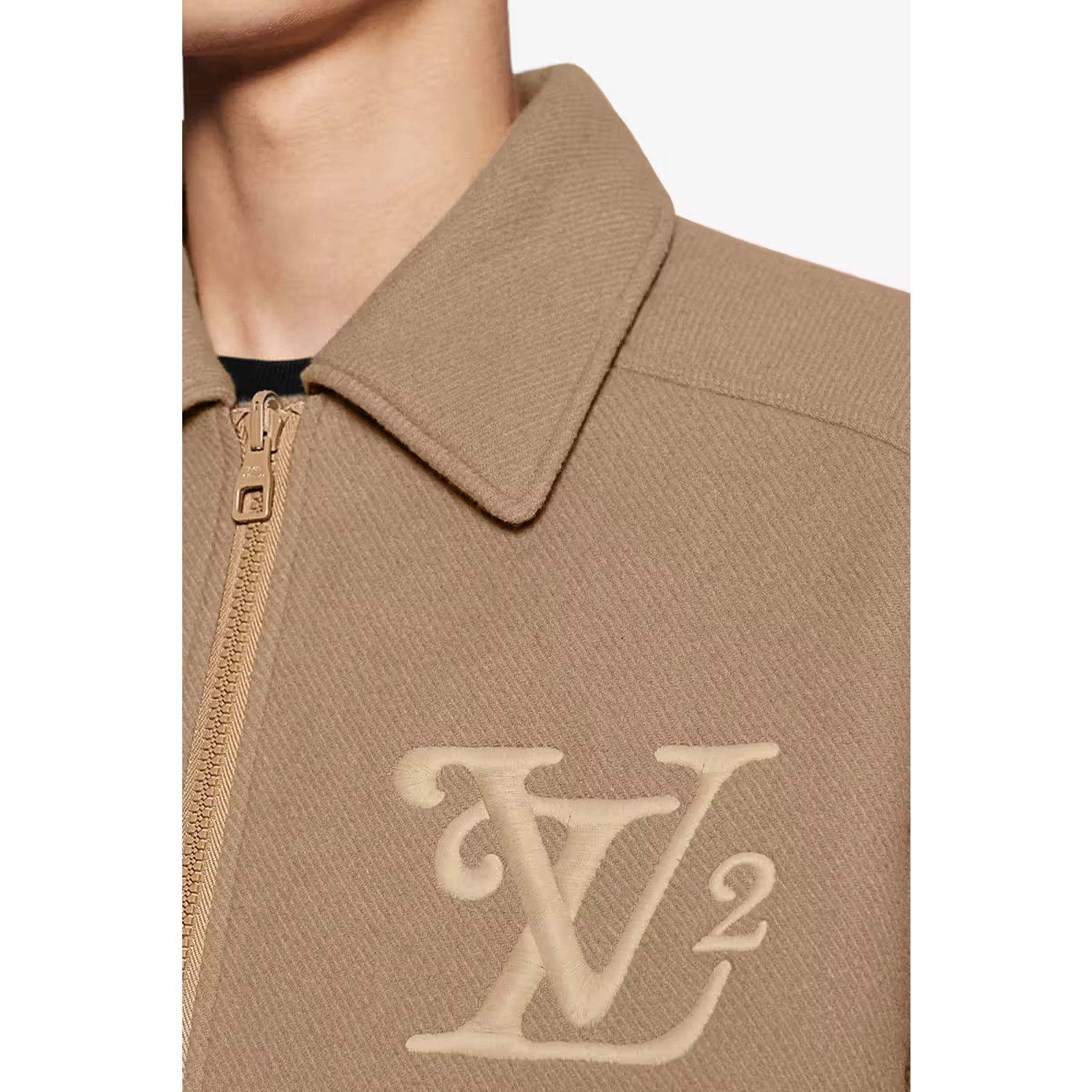 Louis Vuitton Louis Vuitton Nigo Damier Bomber Camel Beige Brown Jacket 48 Size US M / EU 48-50 / 2 - 11 Thumbnail