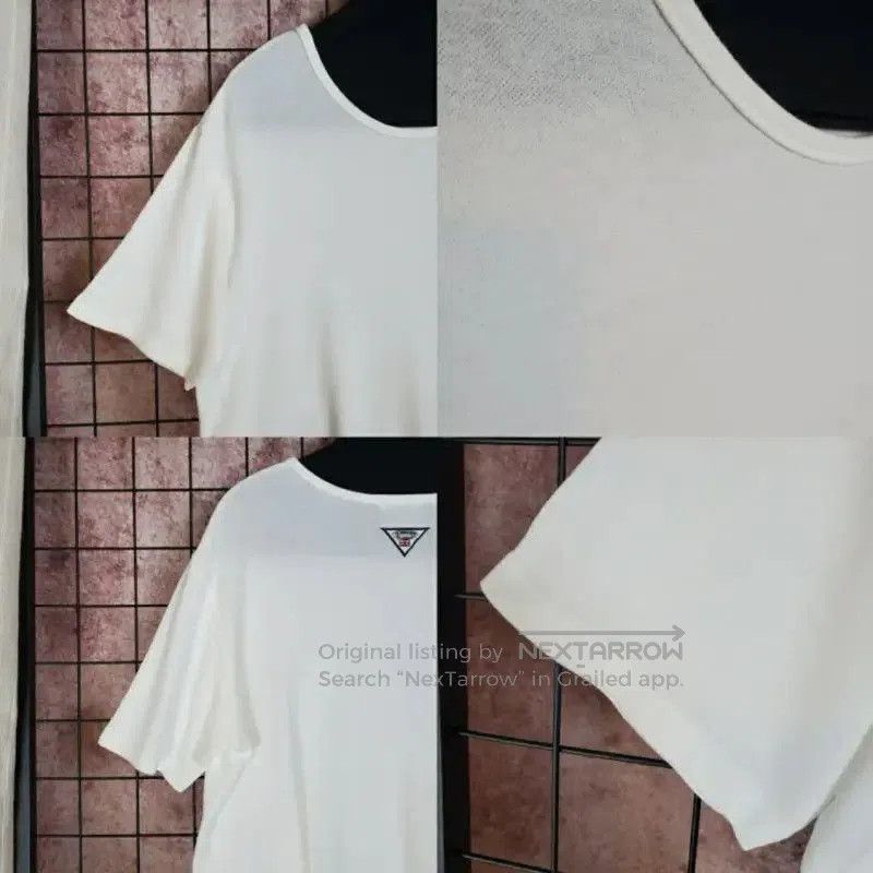 Burberry Burberry White Cotton Tee with Logo. Size L / US 10 / IT 46 - 5 Thumbnail
