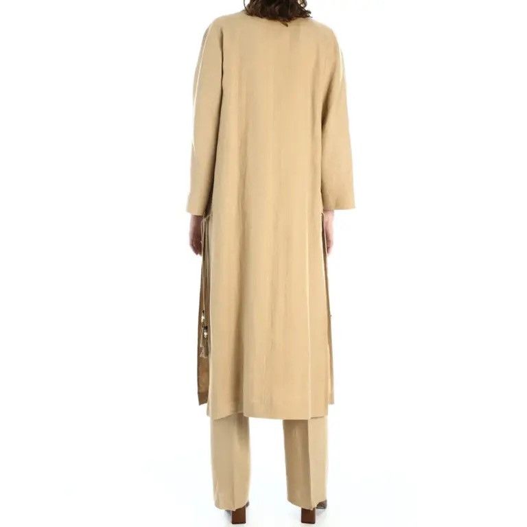 Max Mara Max Mara Double-Breasted Linen Trench Coat– Size 40 Size S / US 4 / IT 40 - 4 Thumbnail