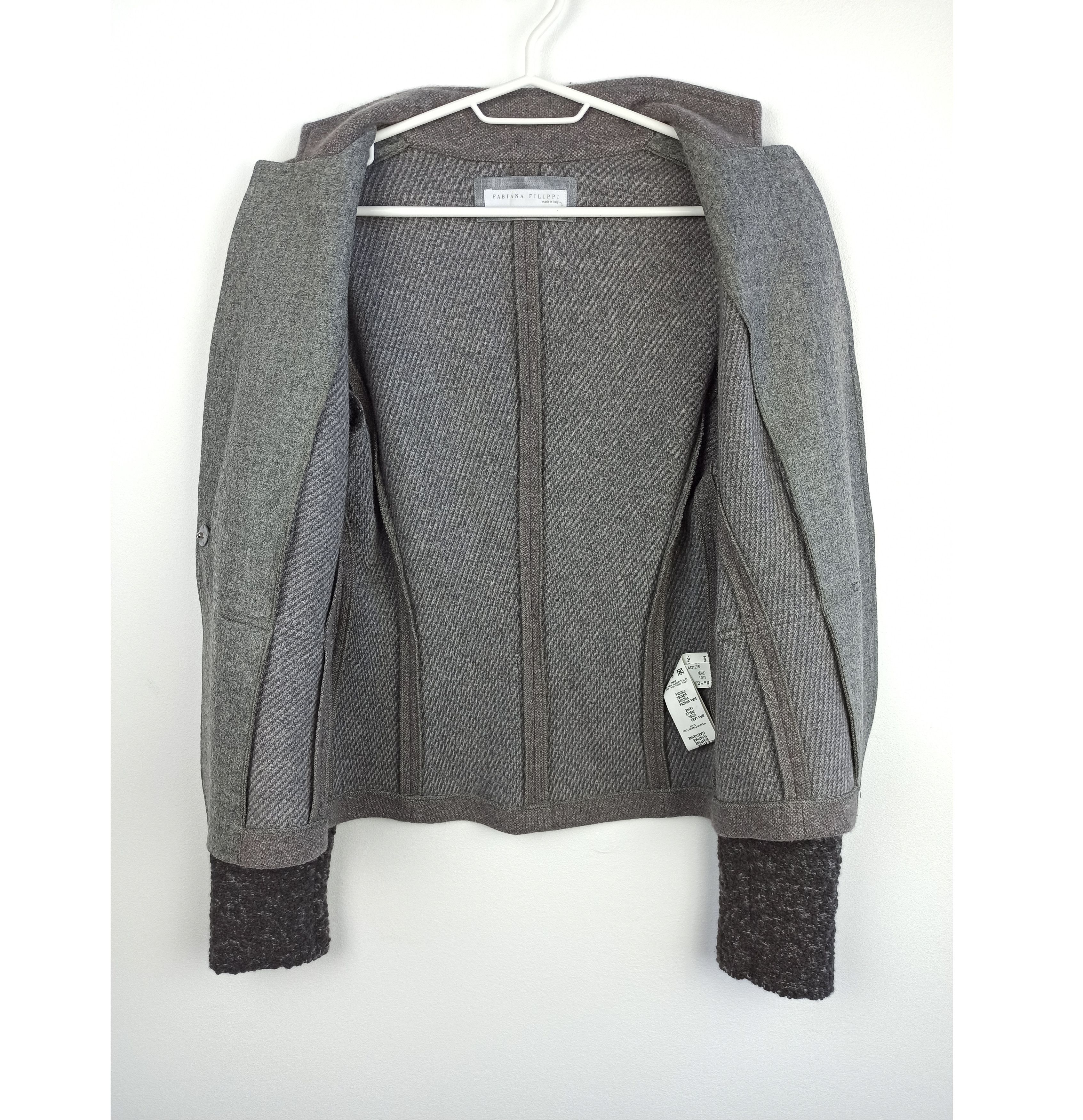 Fabiana Filippi Fabiana Filippi Blazer Jacket Size S / US 4 / IT 40 - 4 Thumbnail