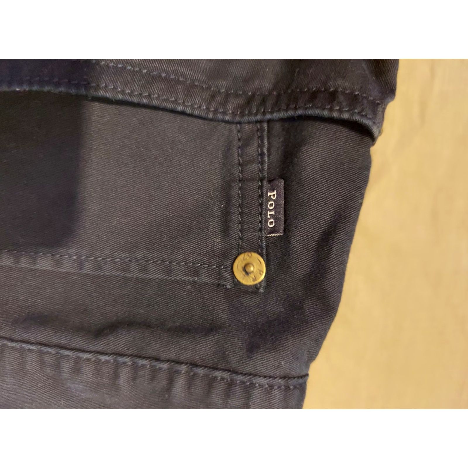 Polo Ralph Lauren Polo Ralph Lauren Jeans 46x32 Navy Blue Classic Straight Jeans - Mens Big & Tall 46 Inseam 32in Blue Slack Pant Size US XXL / EU 58 / 5 - 5 Thumbnail