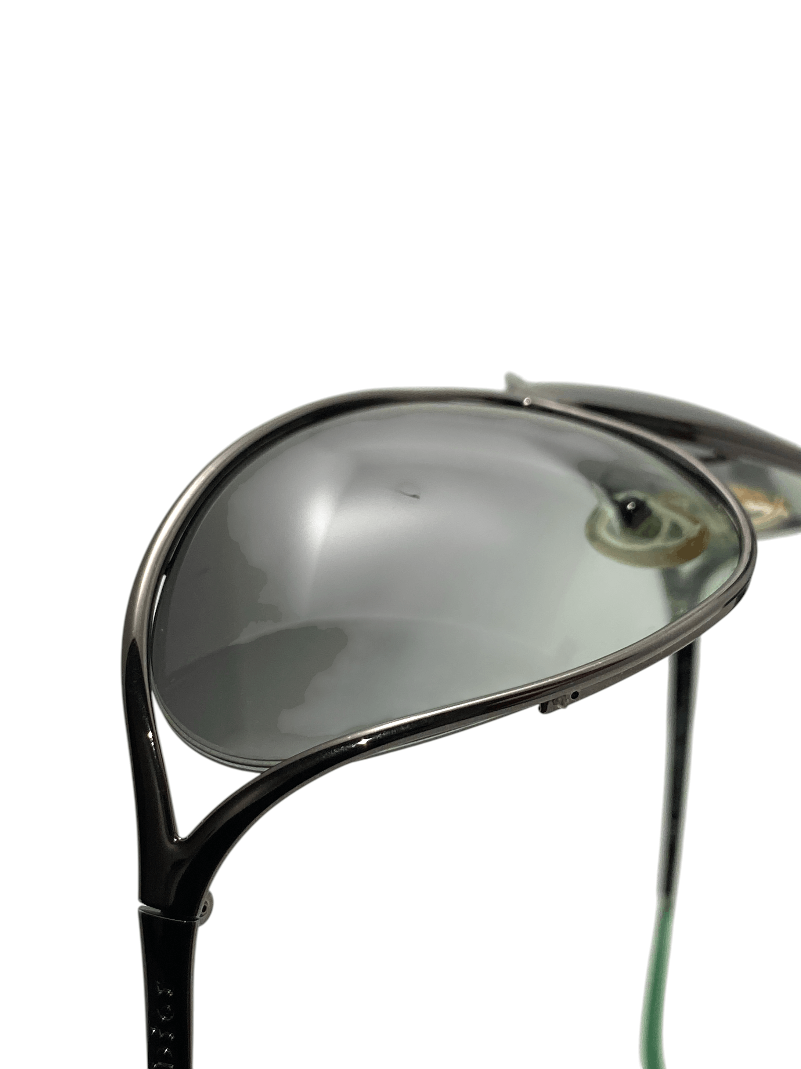 Dior Dior Logo Silver Rimless Cat Eye New American Sunglasses Y2K Size ONE SIZE - 13 Thumbnail