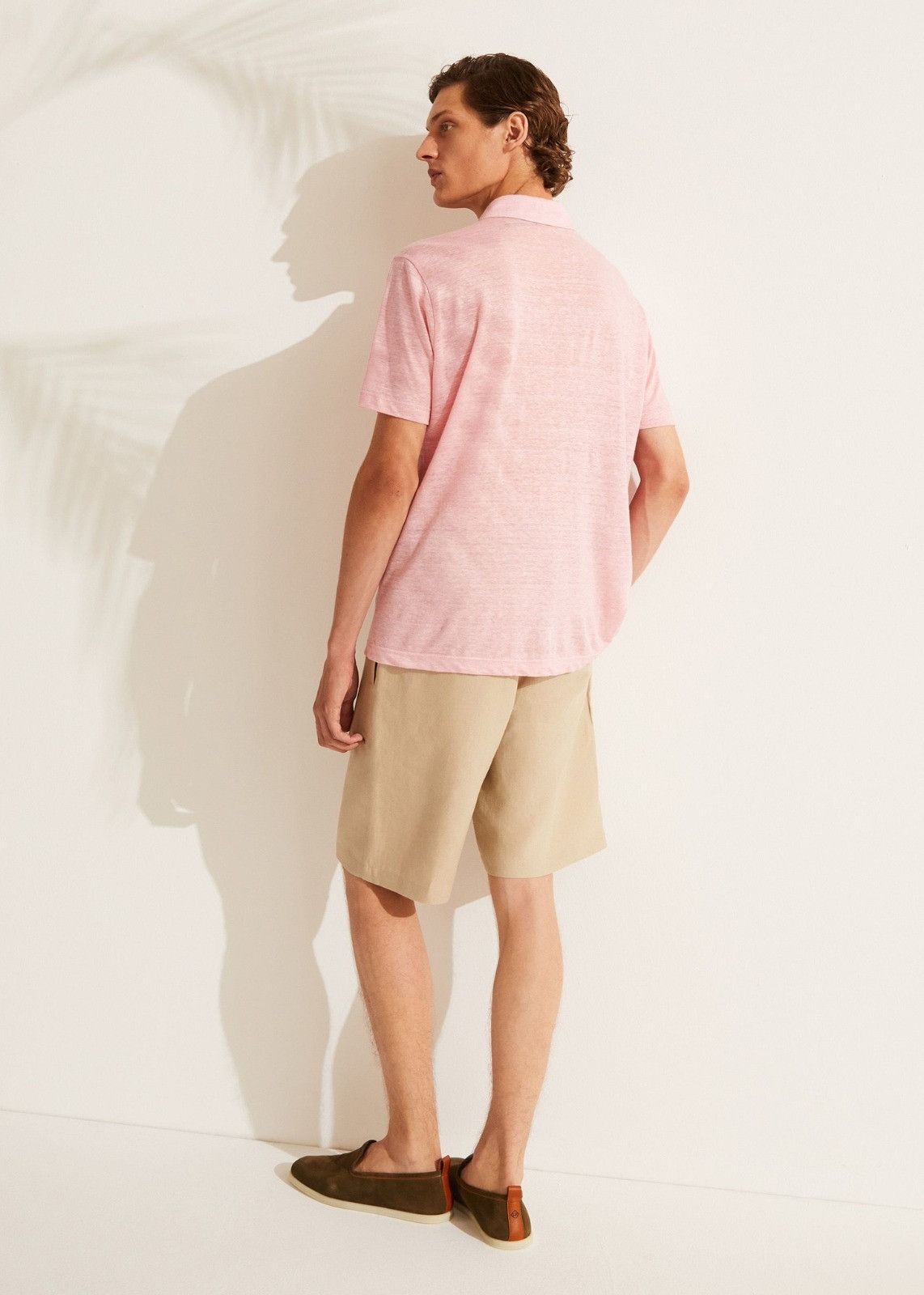 Loro Piana o1srvl11e1024 Majuro Bermuda Shorts in Khaki Size US 36 / EU 52 - 4 Thumbnail