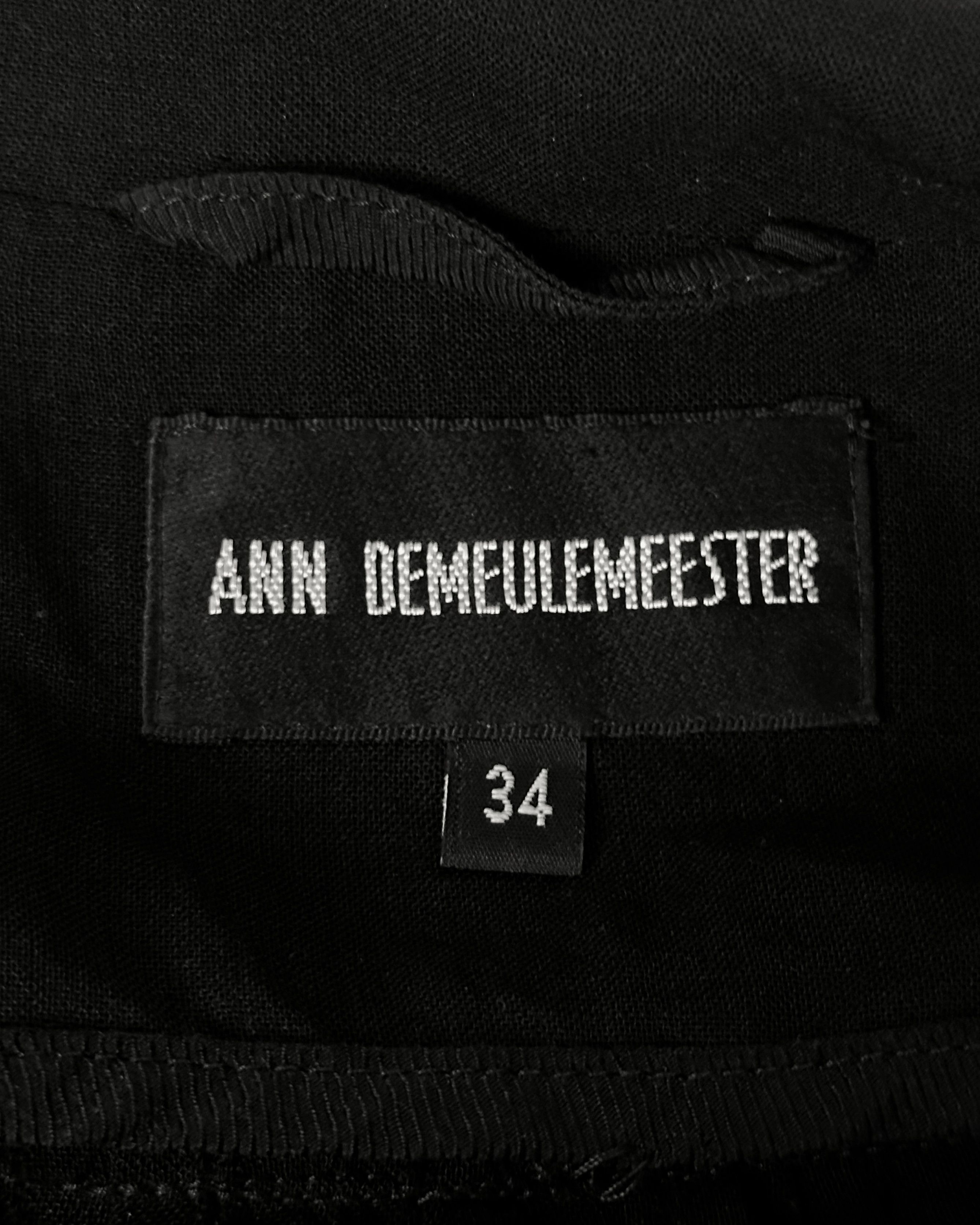Ann Demeulemeester Ann Demeulemeester Sheer Transformer Jacket Size US S / EU 44-46 / 1 - 9 Thumbnail