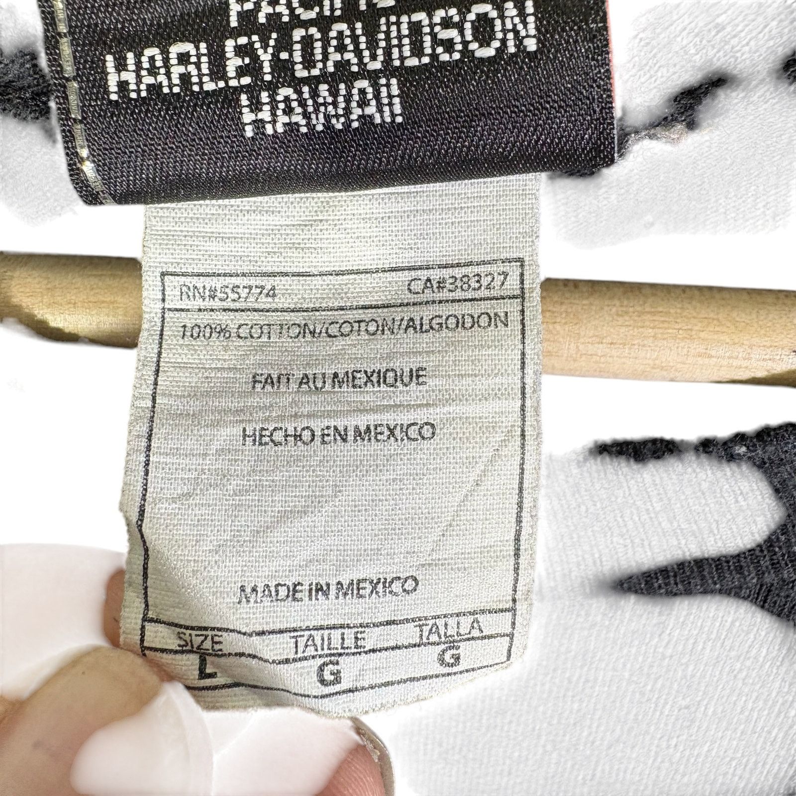 Harley Davidson Vintage Harley Davidson Hawaii Pinup Tee Large Size US L / EU 52-54 / 3 - 7 Thumbnail