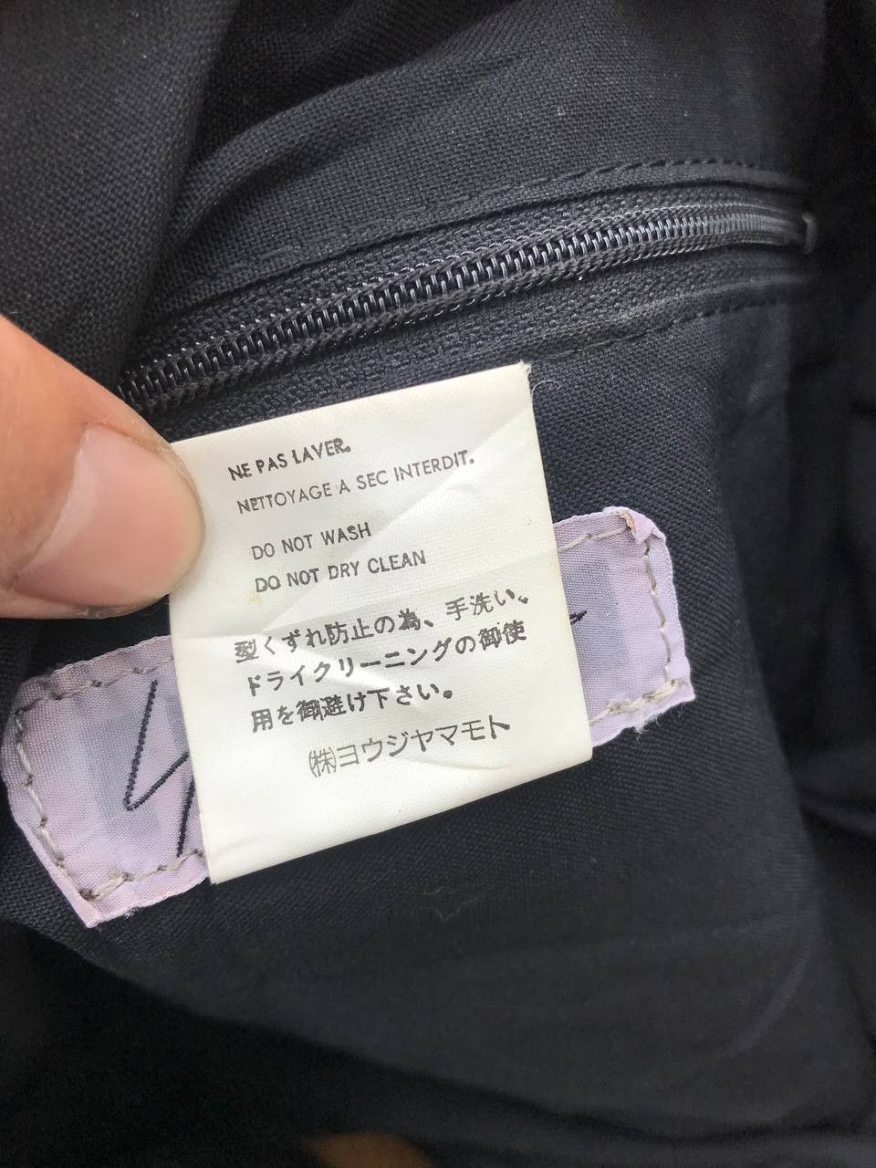 Yohji Yamamoto Yohji Yamamoto Sign Bag Size ONE SIZE - 4 Thumbnail