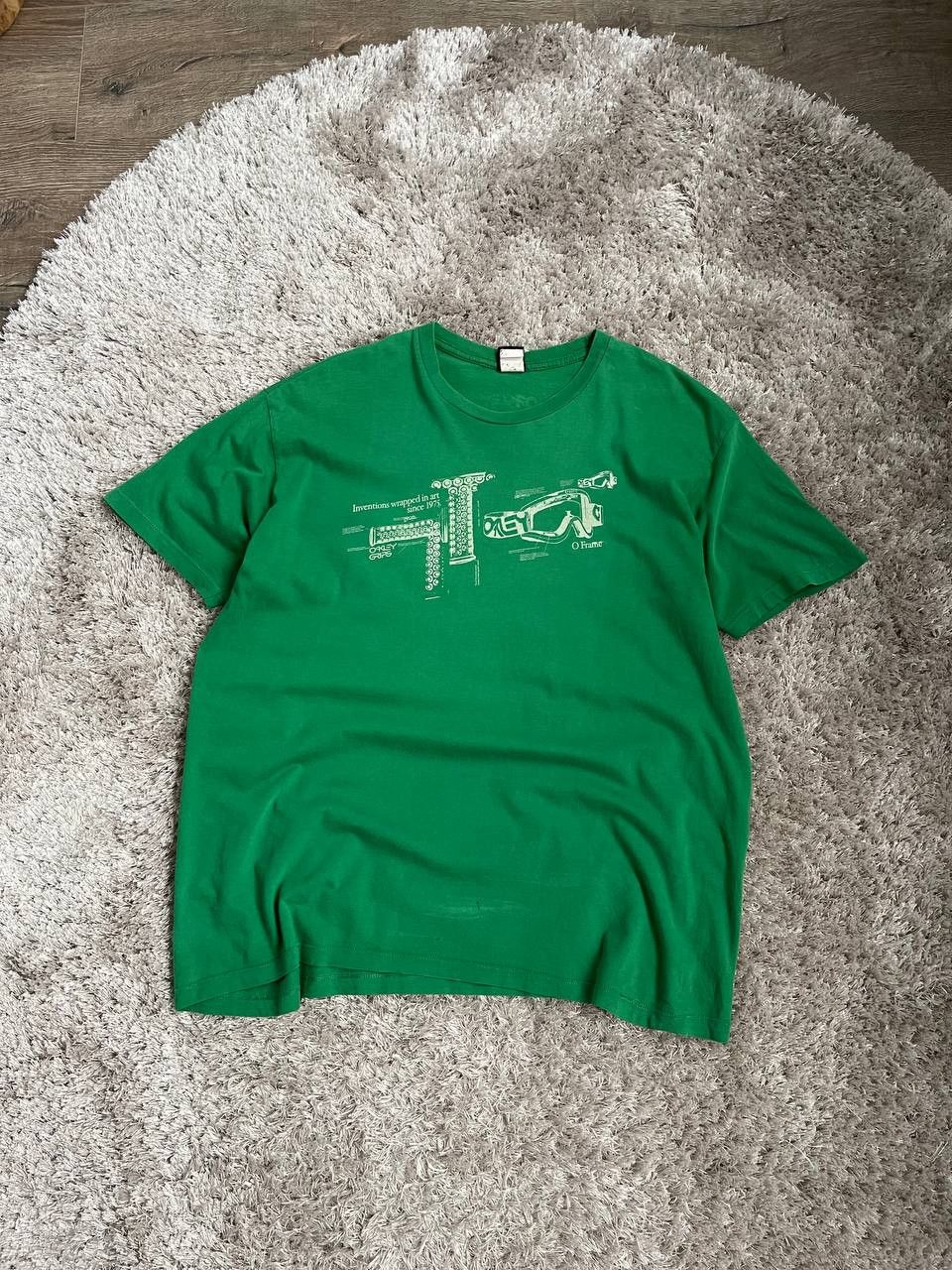 Oakley × Streetwear × Vintage VINTAGE OAKLEY BIG LOGO TEE STREETWEAR 00s Size US L / EU 52-54 / 3 - 2 Thumbnail