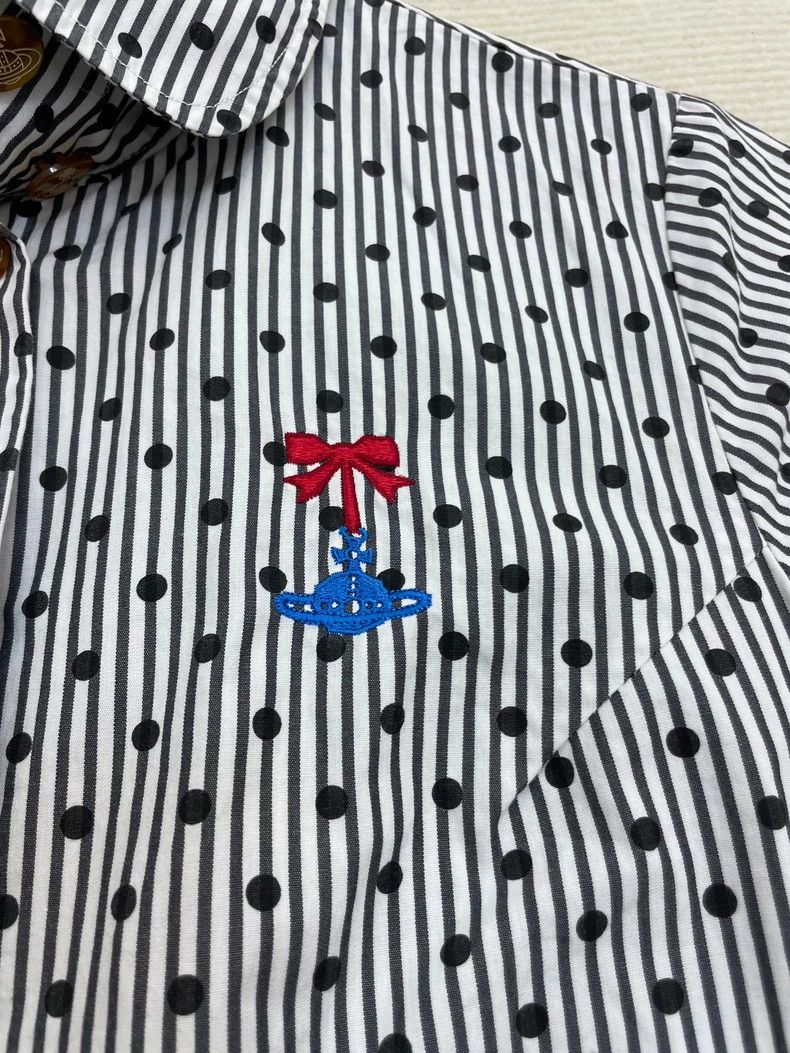 Vivienne Westwood Vivienne Westwood Polo shirt with short sleeves Size S / US 4 / IT 40 - 4 Thumbnail