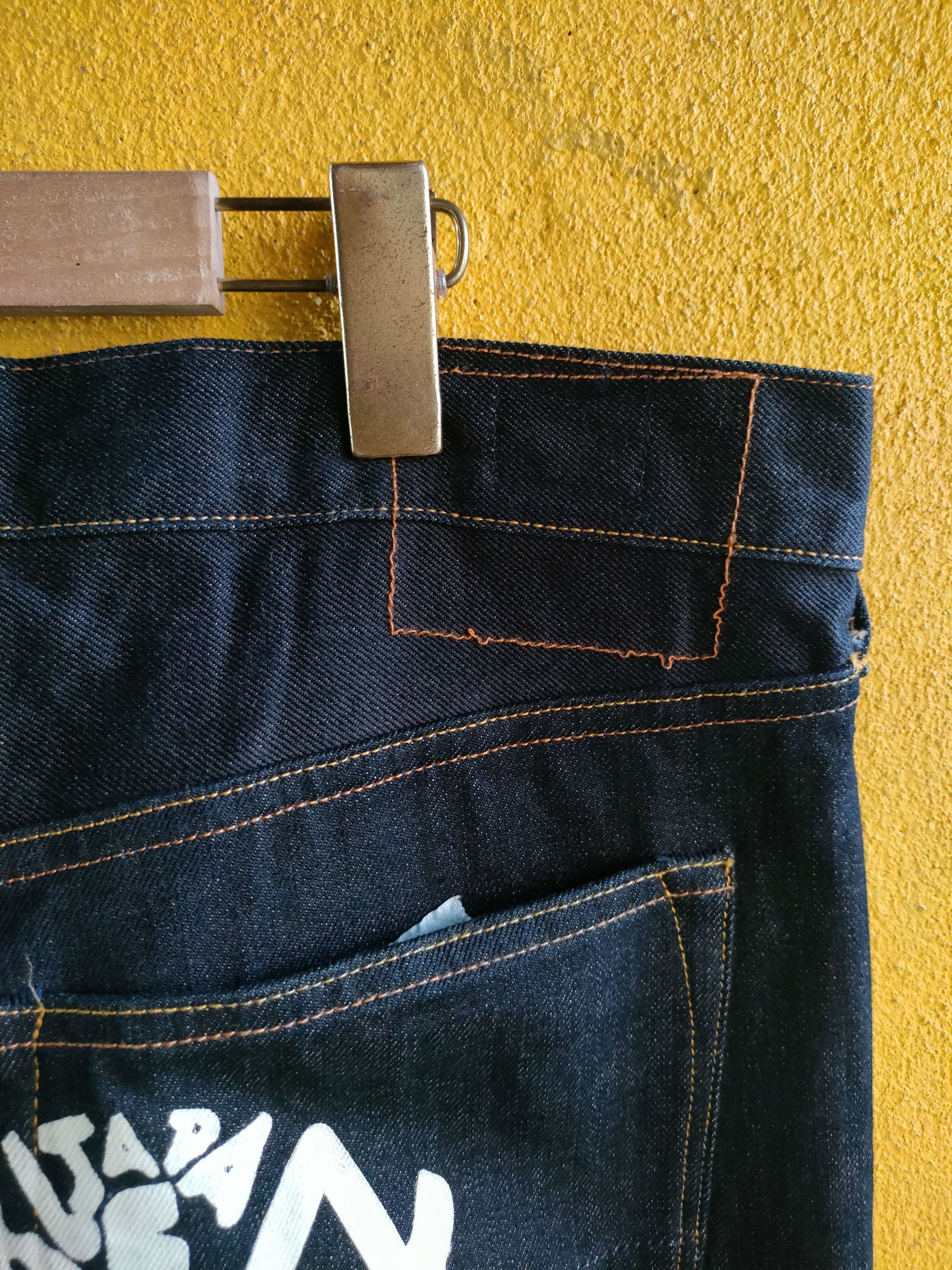 Evisu Evisu Script Logo Selvedge Jeans Size US 36 / EU 52 - 7 Thumbnail