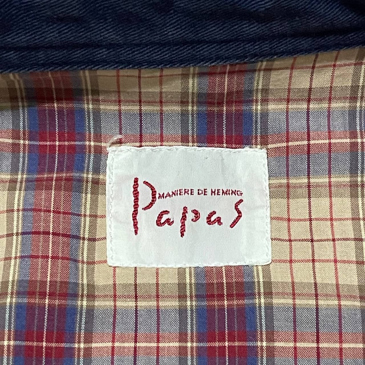 Japanese Brand Vintage Papas Bomber Jacket Size US L / EU 52-54 / 3 - 8 Thumbnail