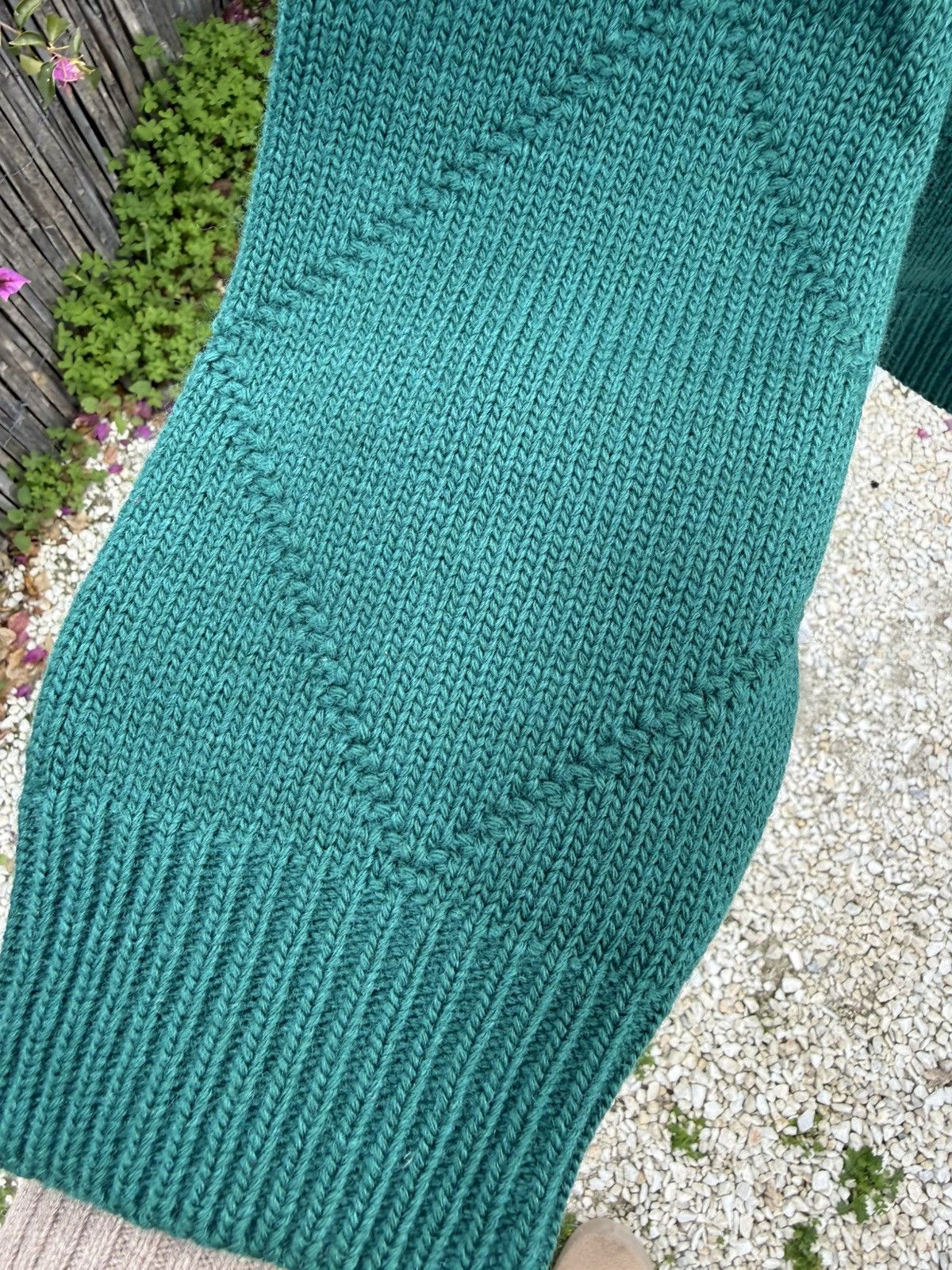 Lacoste Lacoste Oversized Wool Sweater - Made in France Size L / US 10 / IT 46 - 6 Thumbnail