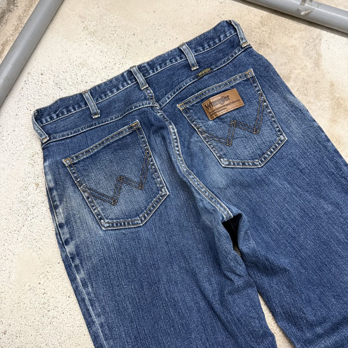 Wrangler Wrangler Patch Repaired YKK 45 Denim Pants Size US 30 / EU 46 - 9 Thumbnail