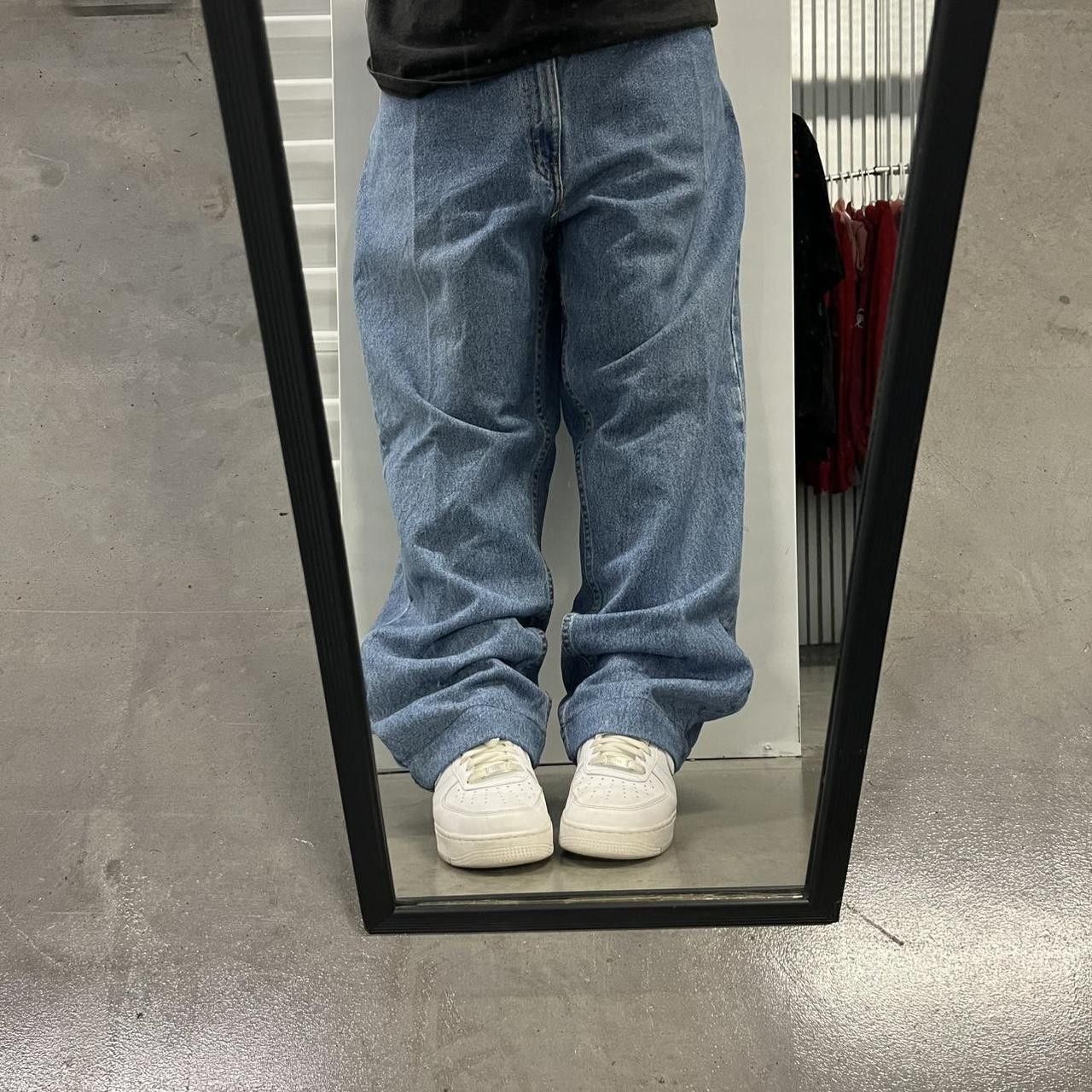 Vintage Vintage Y2K/2000s Baggy Medium wash skater style grunge Denim jeans! Size US 42 / EU 58 - 1 Thumbnail