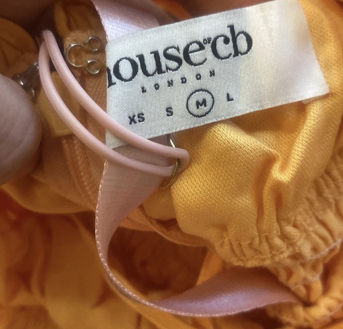 House of CB House of CB Phedra Ruffle Smocked Bodice Sundress Size M / US 6-8 / IT 42-44 - 4 Thumbnail