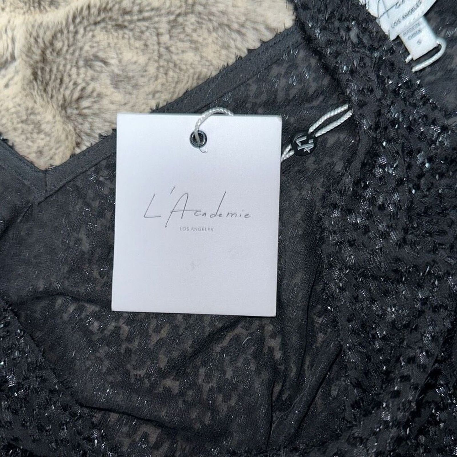 Other L’Academie cold shoulder long sleeve blouse | Sz S, NWT Size S / US 4 / IT 40 - 6 Thumbnail