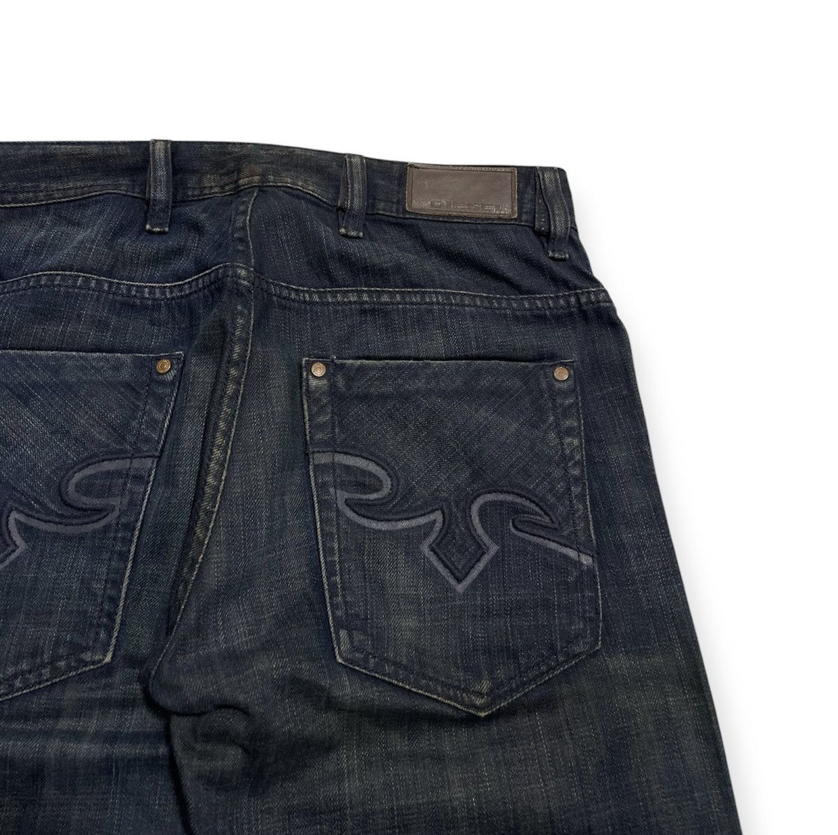 Diesel Zaghor Flare Oil Stained Jeans Size US 28 / EU 44 - 3 Thumbnail