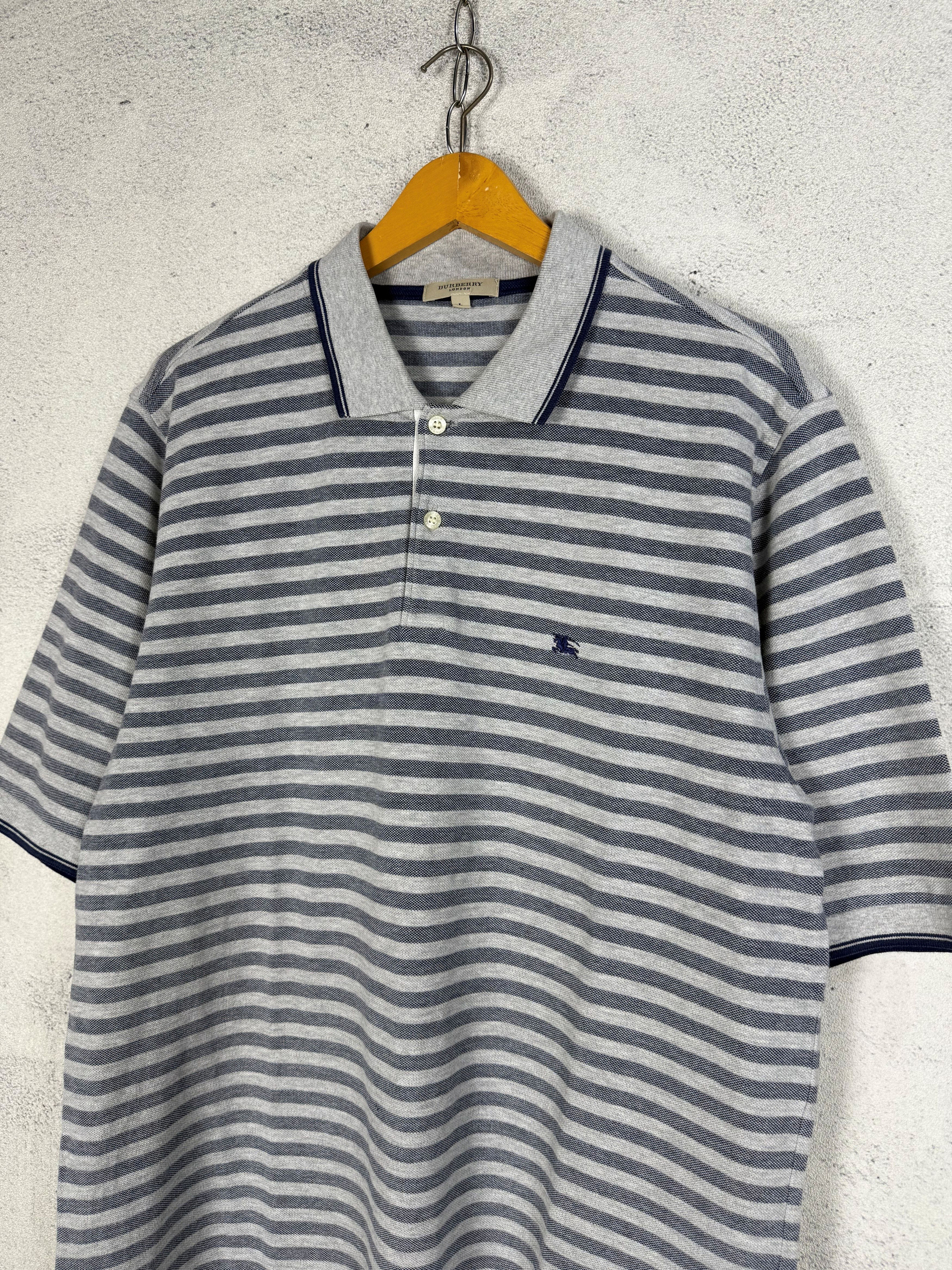 Burberry Burberry Stripe Polo Shirt Size US L / EU 52-54 / 3 - 3 Thumbnail