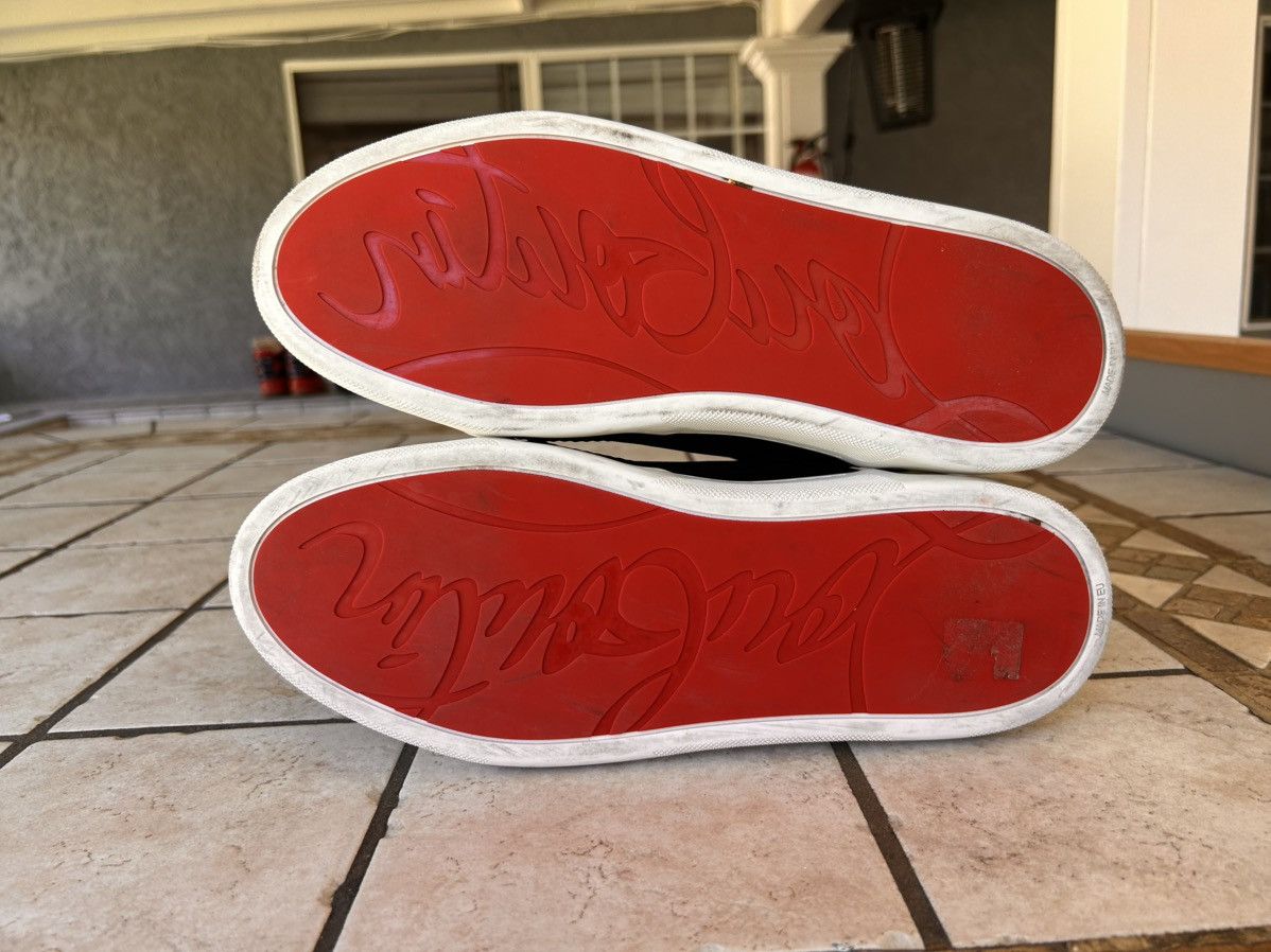 Christian Louboutin Christian Louboutin Rankiddo Men’s Calfskin Sneakers EU 43.5 Size US 10.5 / EU 43-44 - 8 Thumbnail