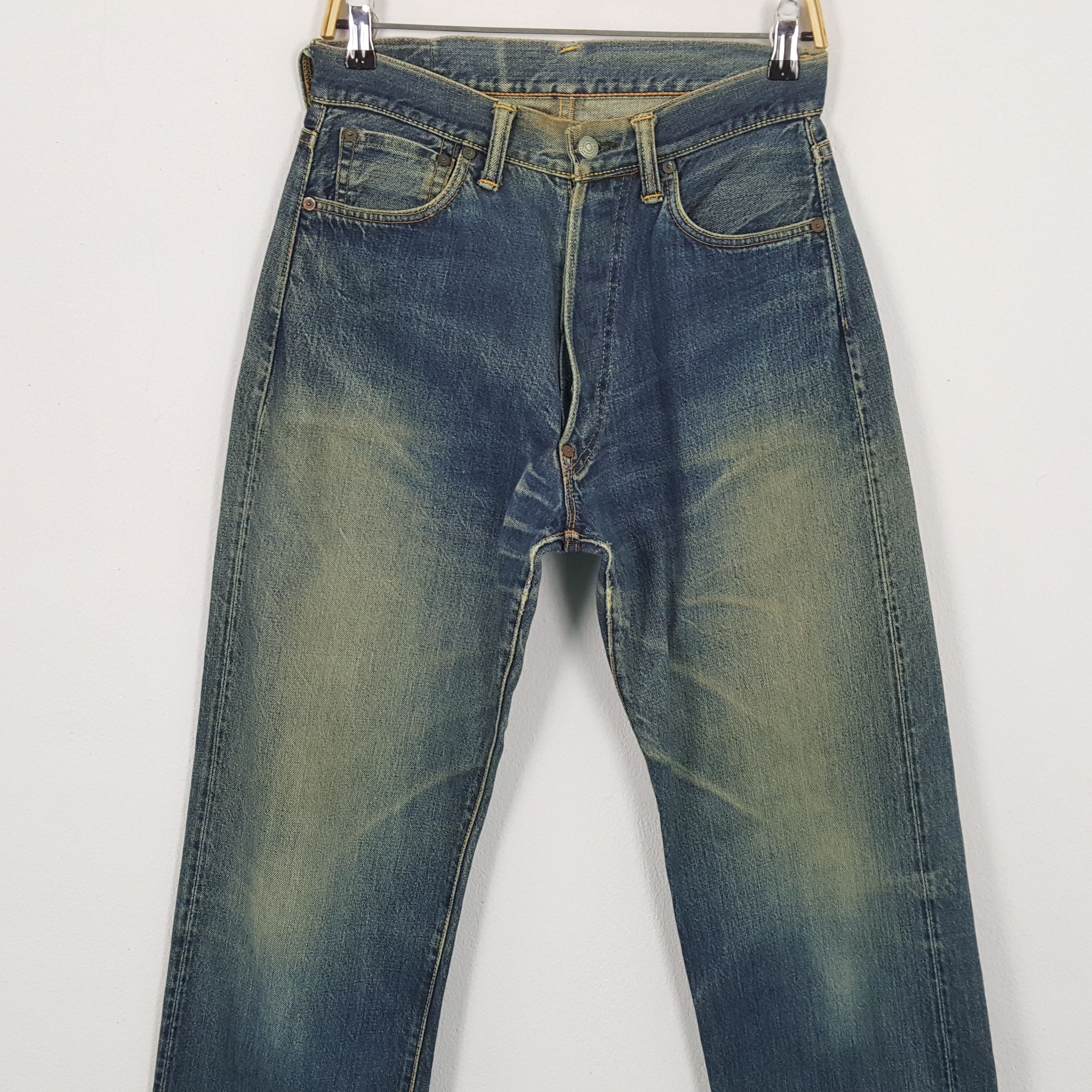 Evisu × Japanese Brand × Vintage Vintage EVISU Japanese Brand Daicock Custom Style Jeans Size US 29 - 5 Thumbnail