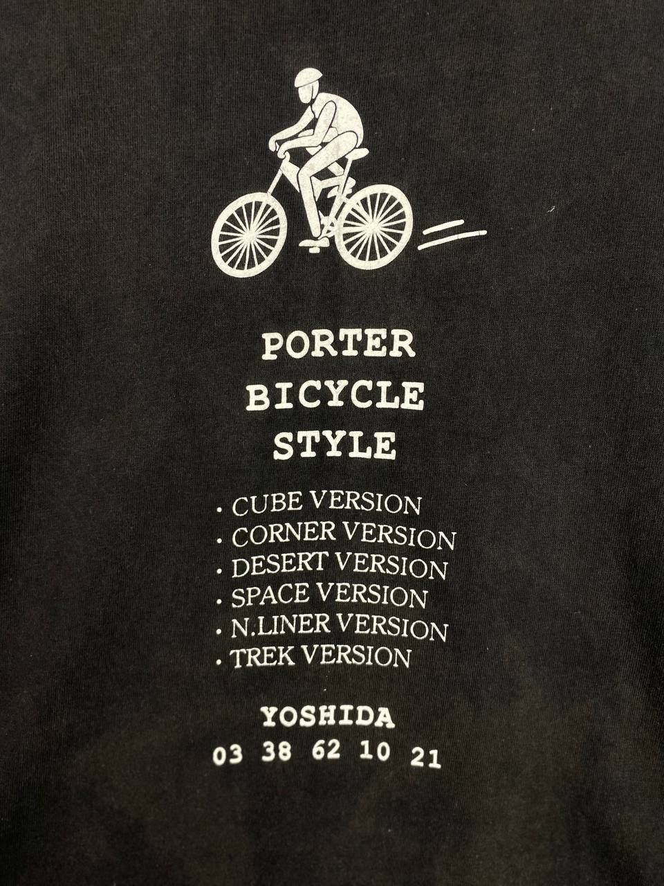 Porter porter by yoshida bicycle style longsleeves tee nice design Size US M / EU 48-50 / 2 - 3 Thumbnail