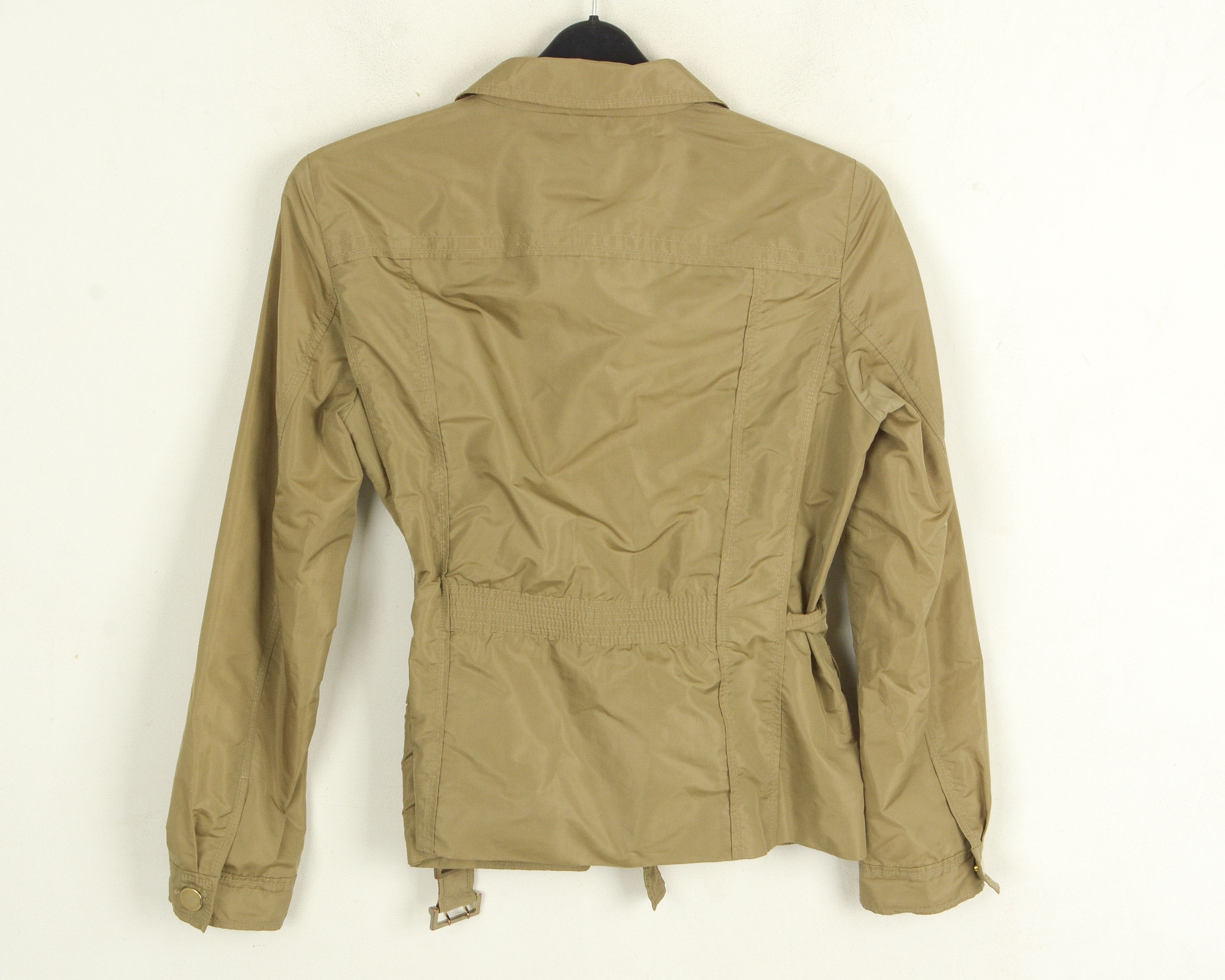 Hugo Boss Women S Coat Jacket Rain Trenchcoat Mac Belted Lightweight Size S / US 4 / IT 40 - 4 Thumbnail