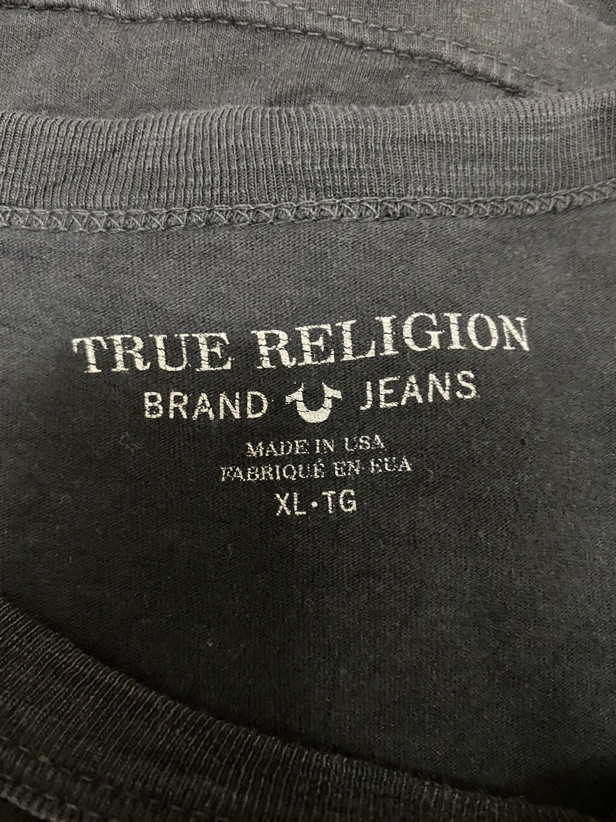 True Religion True Religion Tshirt Short Sleeve Size US L / EU 52-54 / 3 - 4 Thumbnail