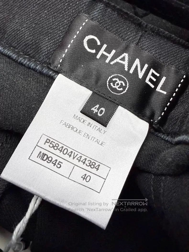 Chanel Chanel Diamond plaid jeans Size 26" / US 2 / IT 38 - 5 Thumbnail